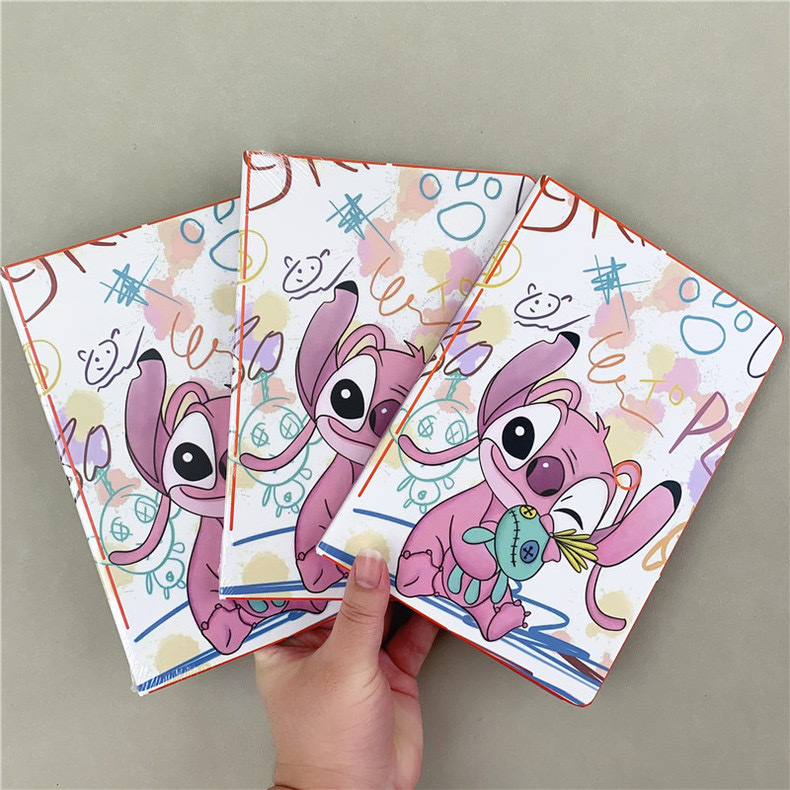 Customized foreign trade notebooks, Star Baby Notebooks! A5 Sidi's girlfriend Angel is a hard-shell horizontal line notebook with a single cover. You can provide pictures