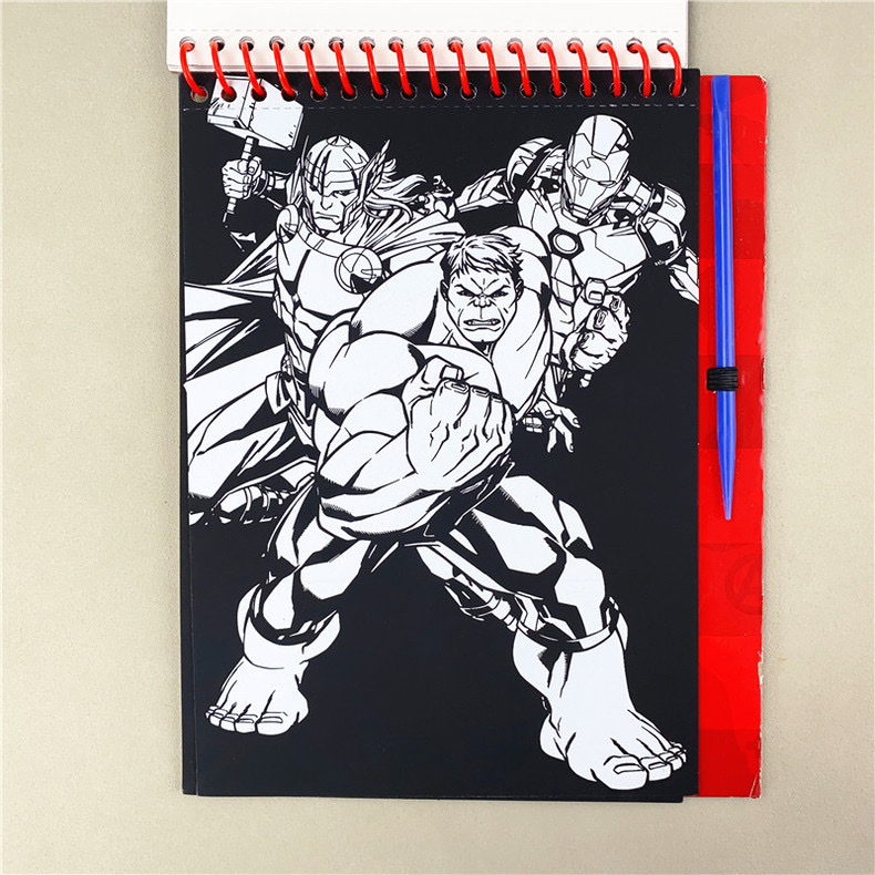 Cuaderno de comercio exterior personalizado B5 hulk libro de la mano cuaderno de texto cuaderno de bobina diario pic 5