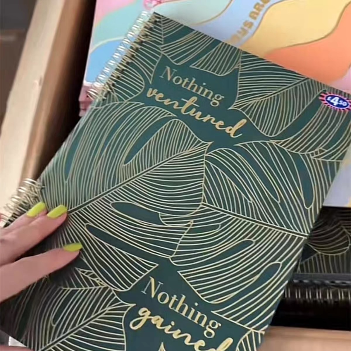 Customized cover A4, customized inner pages, customized notebooks, classroom notebooks, student notebooks, exercise books, export and foreign trade Specification image