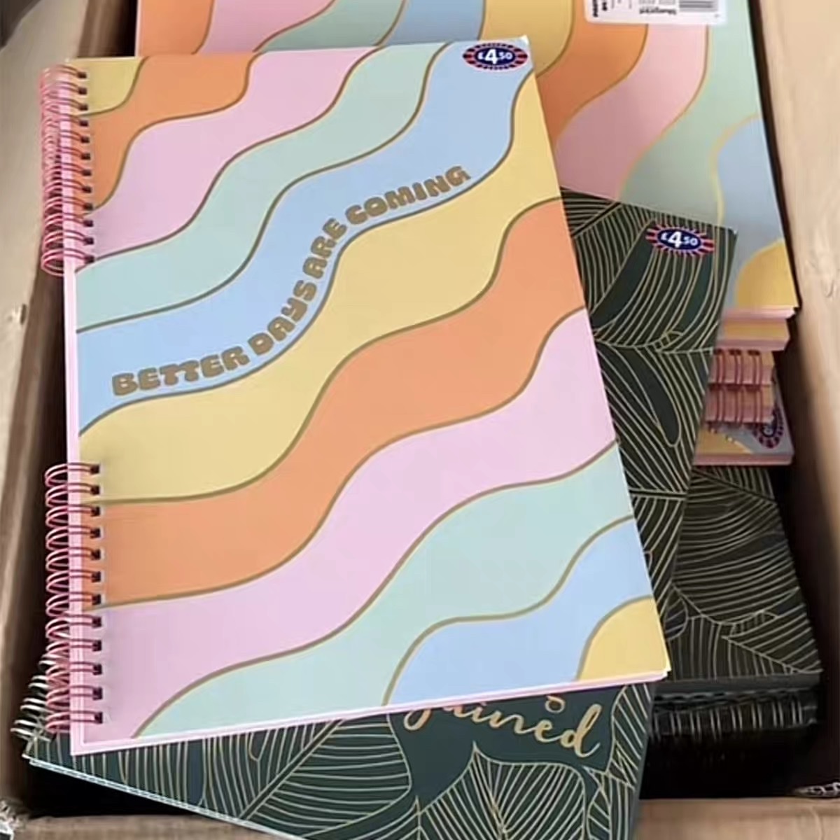Customized cover A4, customized inner pages, customized notebooks, classroom notebooks, student notebooks, exercise books, export and foreign trade details Picture