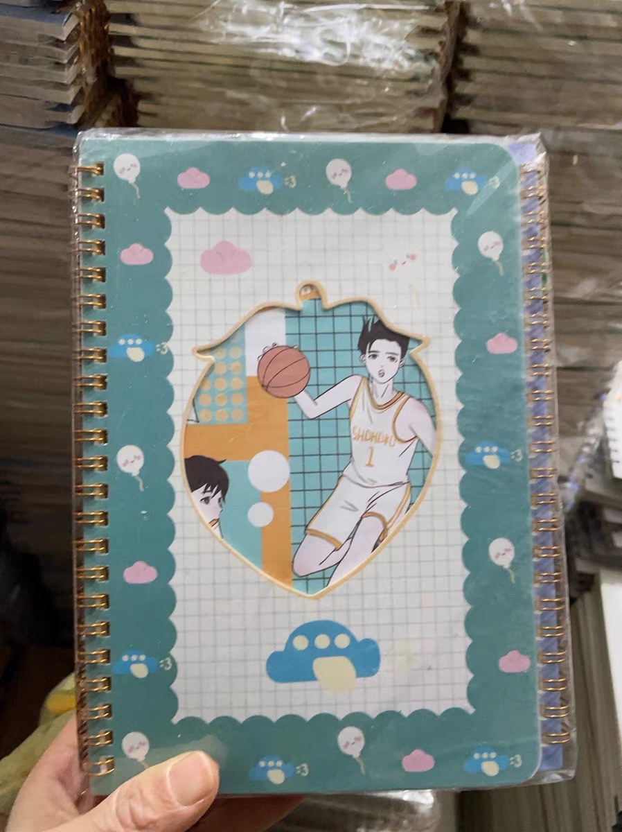 The B5 Libyan notebook for the African market, a checkered iron nail notebook and a saddle nail notebook, with landscape covers available for customization Specification image