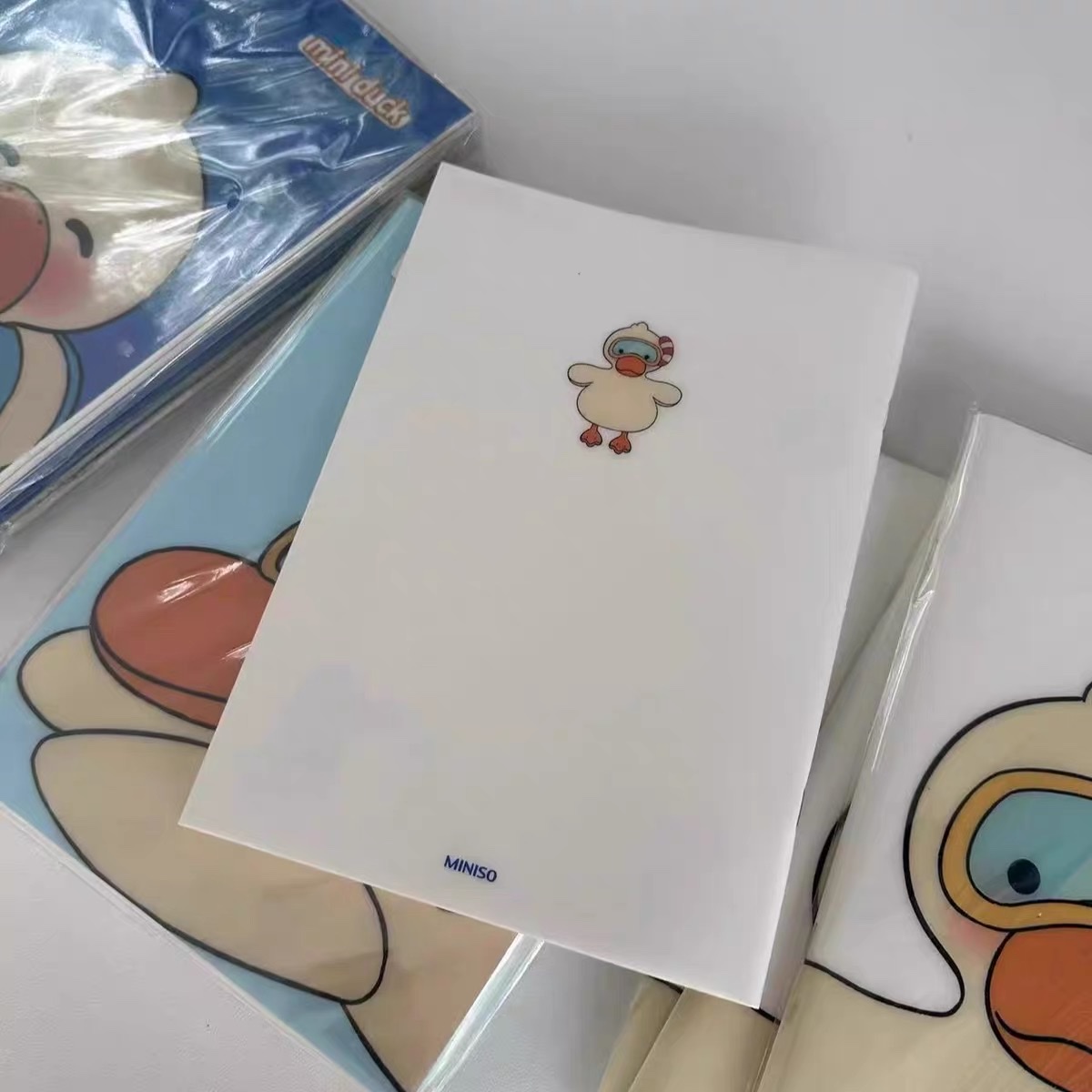 Customized foreign trade notebooks, including cartoon diving duck planners, iron nail notebooks and coil notebooks detail image 5