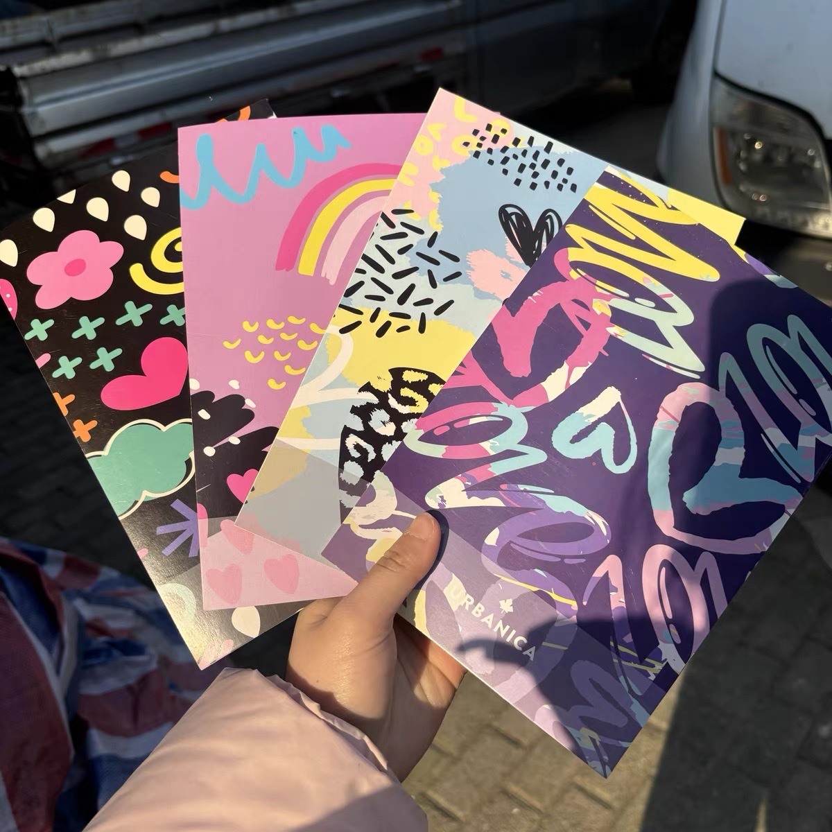 Customized foreign trade notebooks for export to Turkey, saddle-staked light blue grid flower notebooks, textbook coil notebooks, diary books