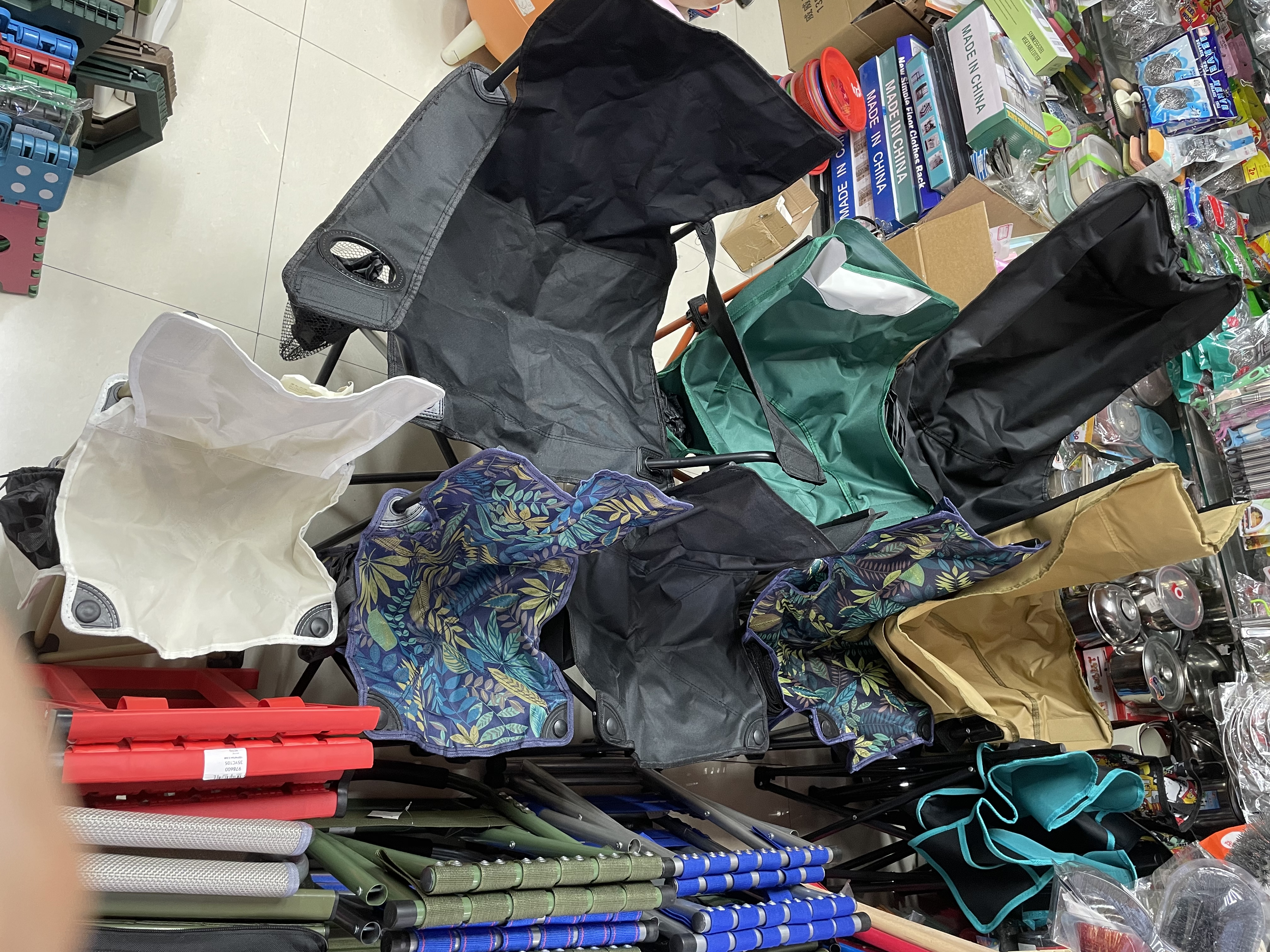 户外露营扶手椅靠背椅马扎可调节躺椅