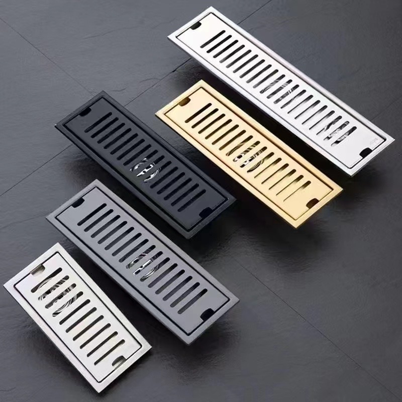 PVC bathroom floor drain, corrosion-resistant floor drain, floor drain mesh, anti-odor and anti-clogging floor drain, household bathroom accessories Application Scenario