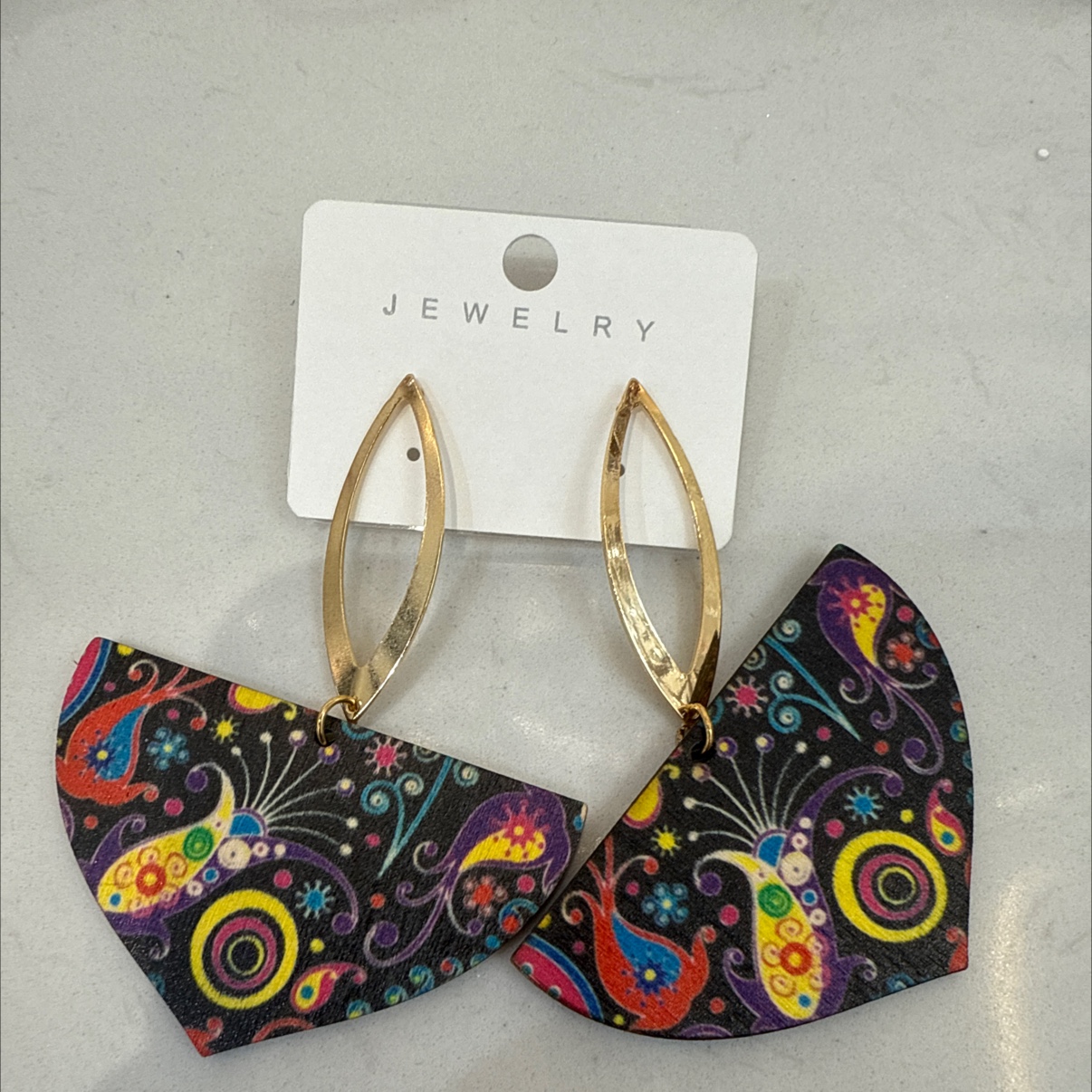 时尚潮流流行款式花色搭配耳环尚美饰品