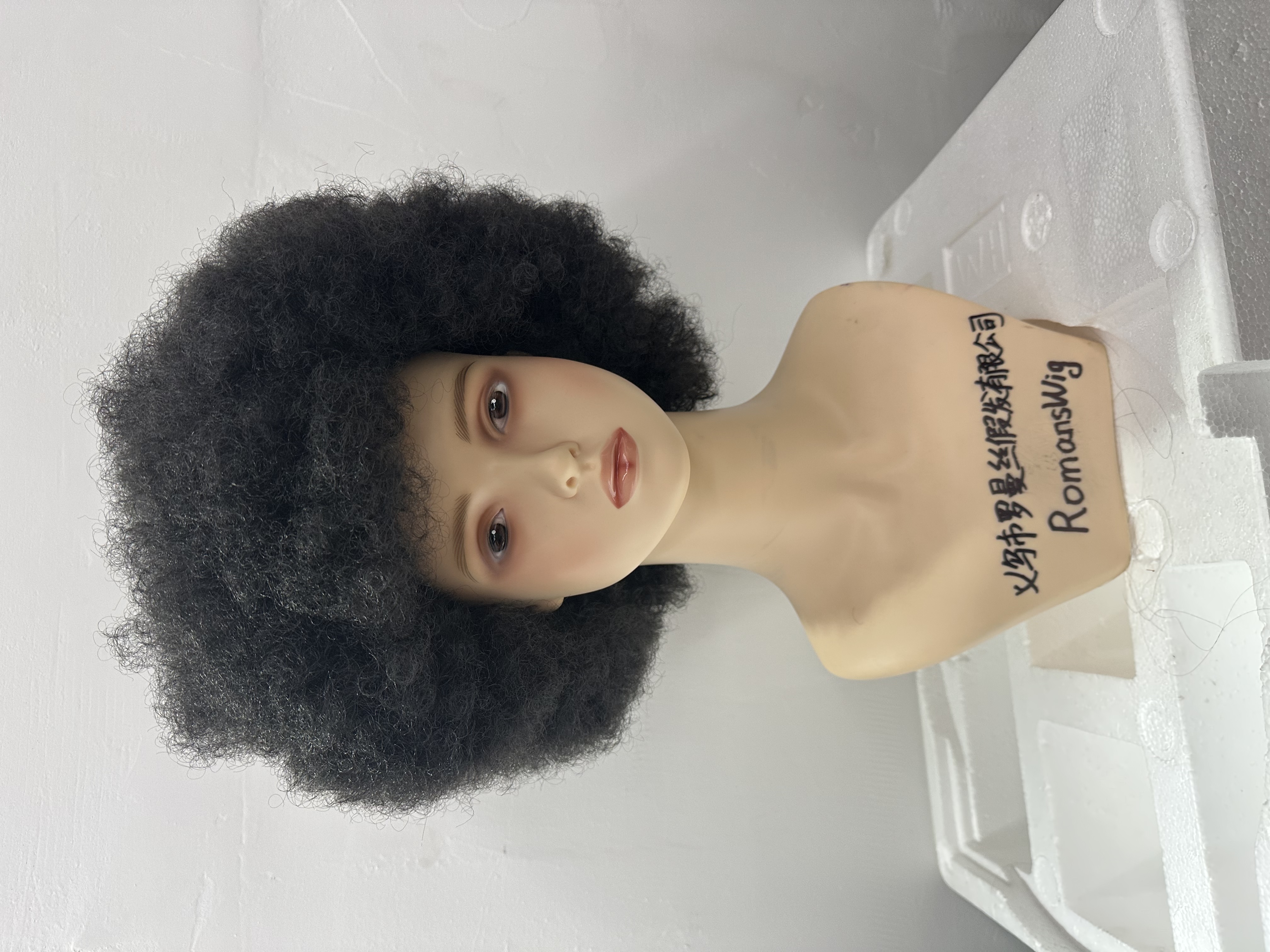 假发帽子 非洲热卖爆款 做工精致 超大个足重足量 不漏网 头围可调大小 内网是玫瑰花内网 详情图5