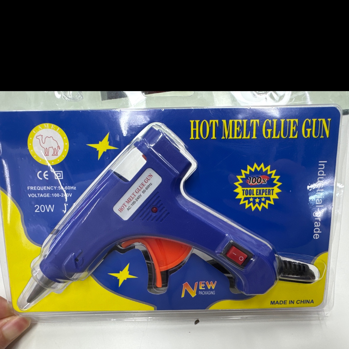 气动胶枪热熔胶枪双功能 饰品用粘胶工具气体烙铁附赠 粘合效果佳 