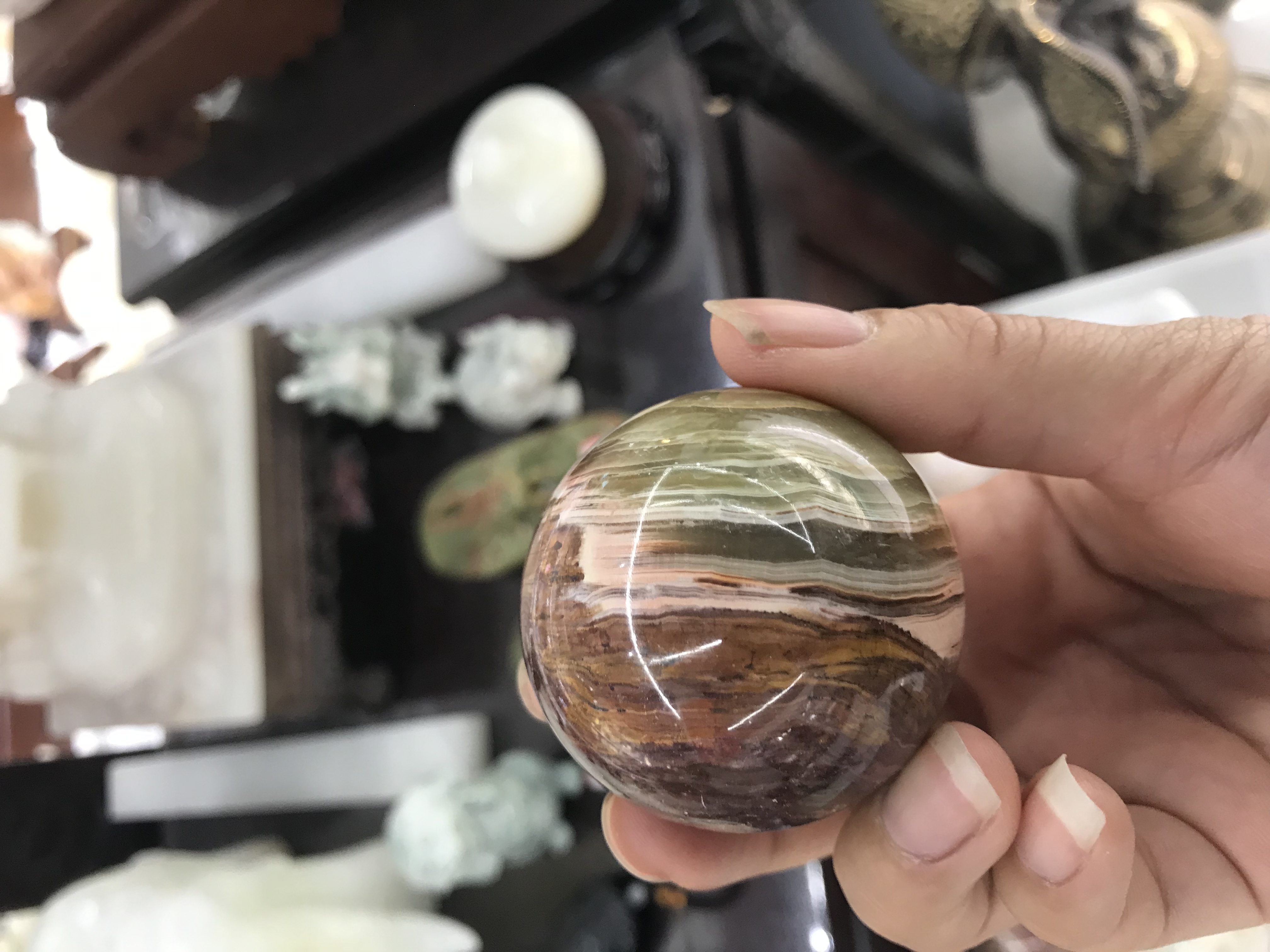 ti a巴基斯坦玉石原球#新品上架#可手上把玩