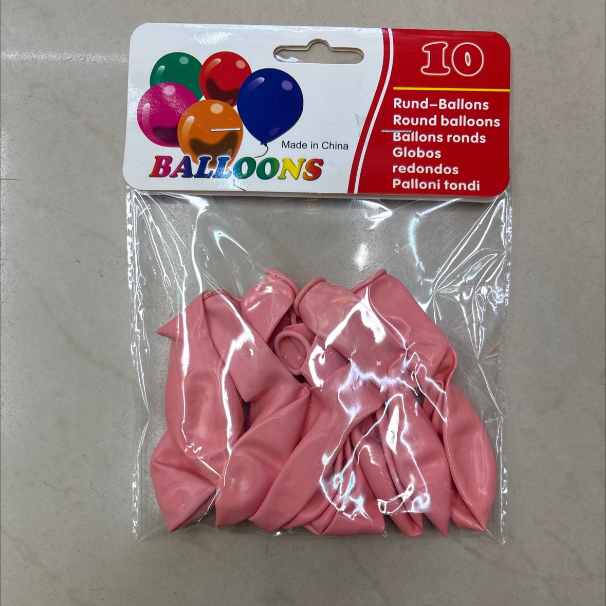 10寸加厚马卡龙气球10个/包乳胶气球派对装饰用品批发