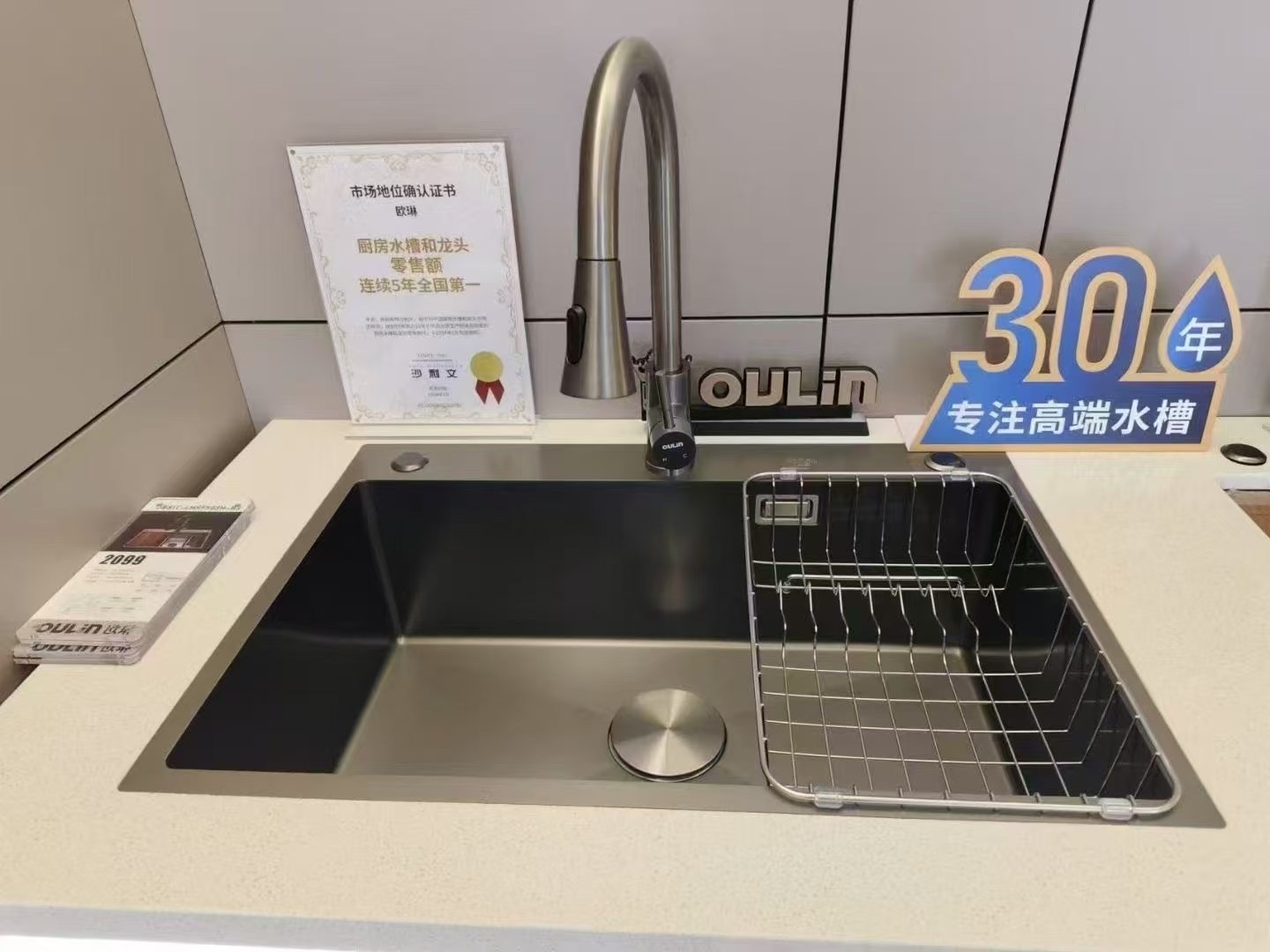 不锈钢水槽大单槽 洗碗池出租屋简易水槽 家用厨房洗菜池耐用易清洗水槽