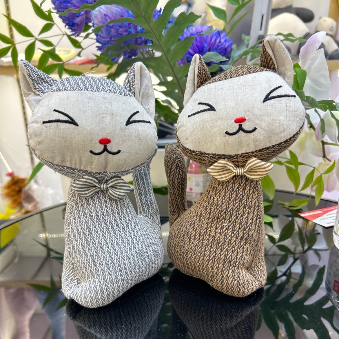 布艺家居汽车饰品摆件日本猫竹炭包活性炭去除臭异味吸尘创意礼品