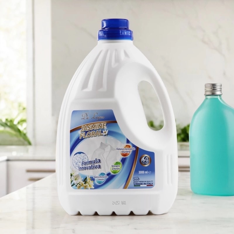 意大利进口Da Legna达莱格纳3000ml大容量洗衣液微胶囊持久留香洗衣液洗衣液洗衣液瓶瓶装熏衣草洗衣液白底实物图