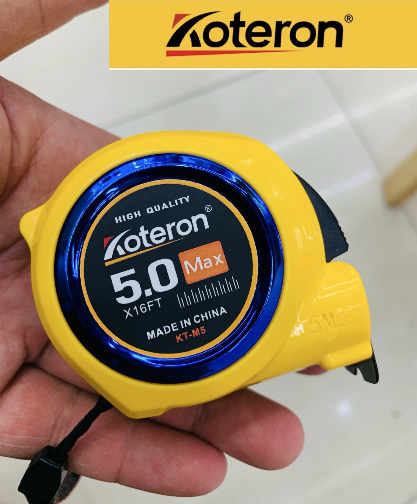 钢卷尺老客户专享 高精度耐用便携式测量工具Koteron卷尺