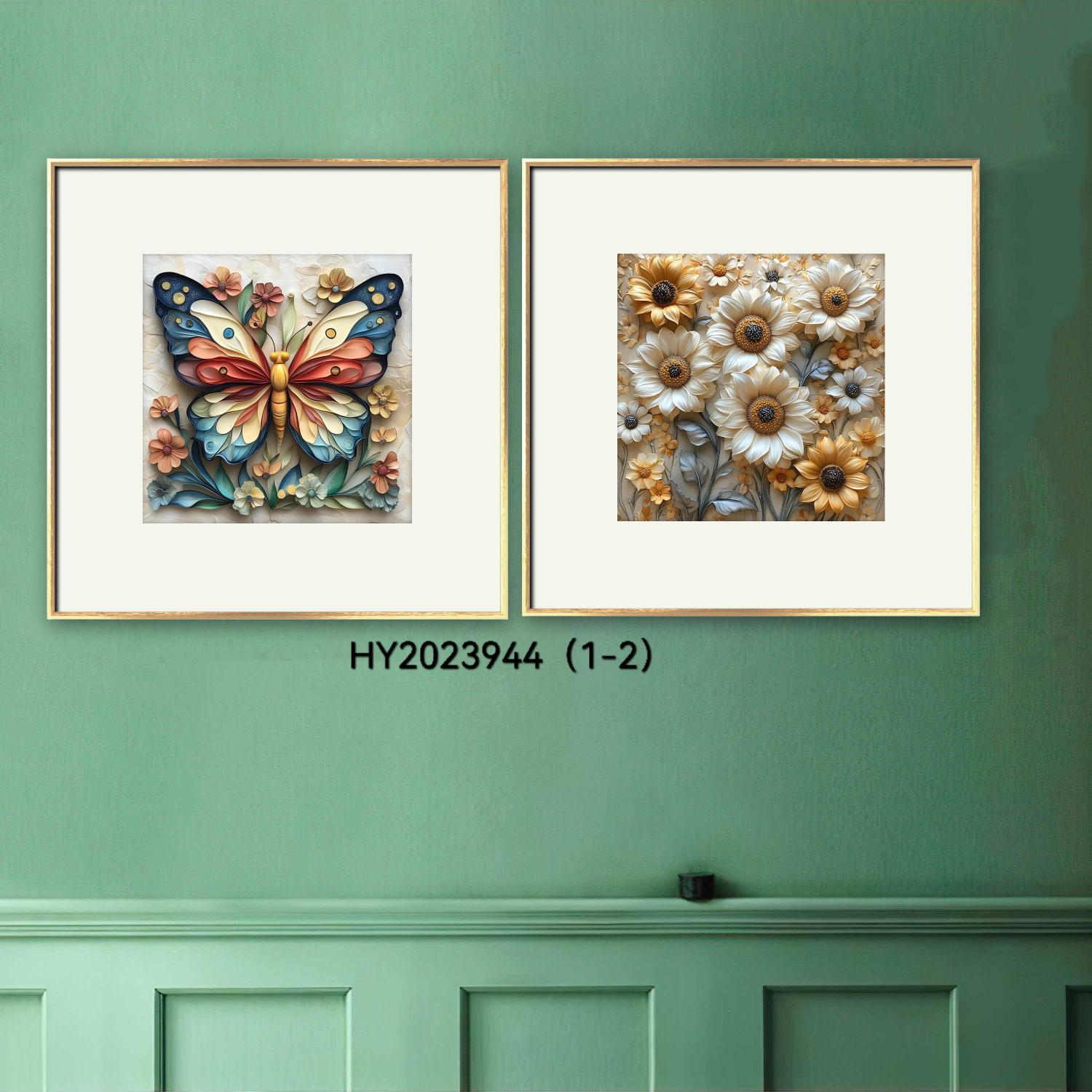 现代装饰画实物图