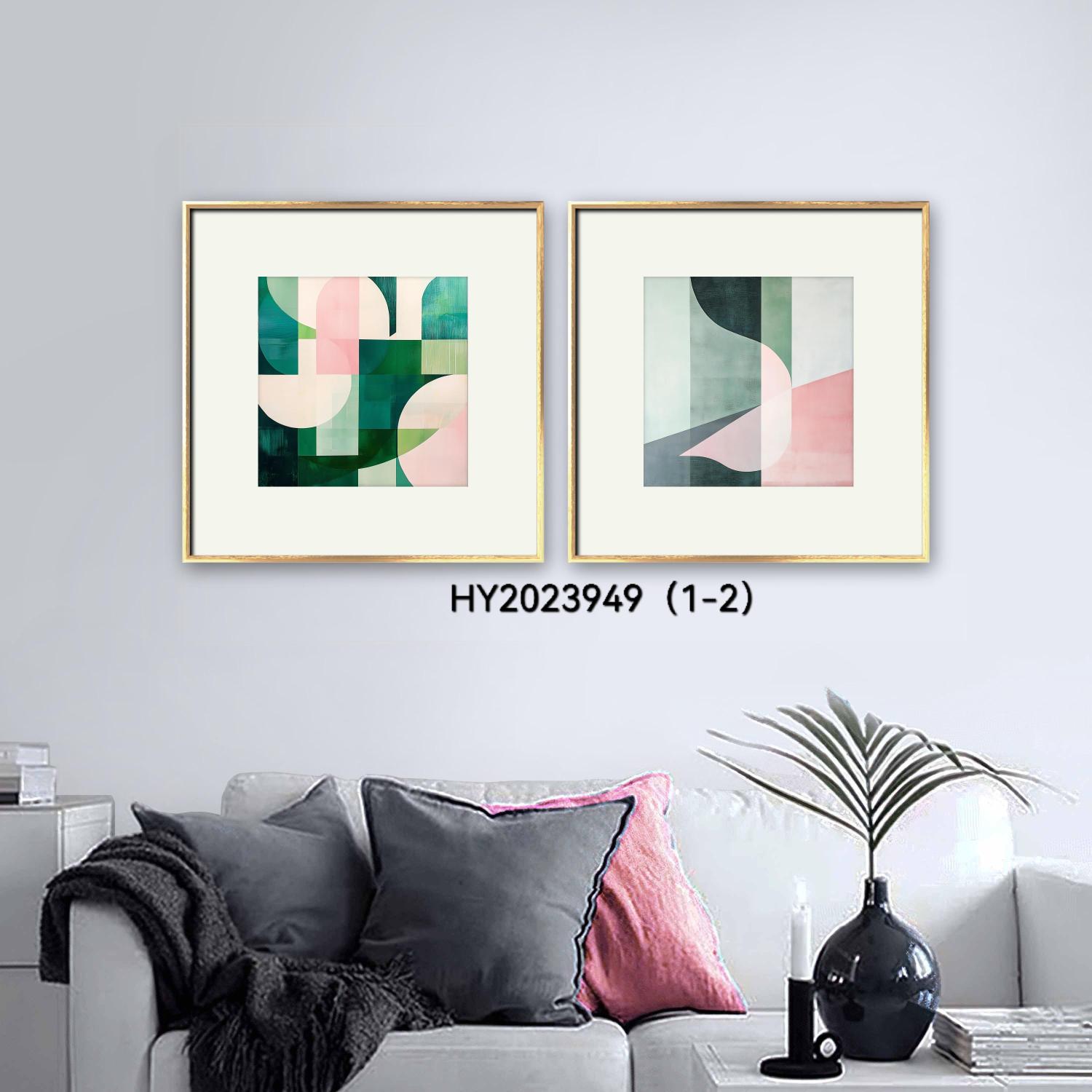 现代装饰画挂画年画仿古风格 玄关画壁画家饰艺术品 简约大气家居装饰品产品图