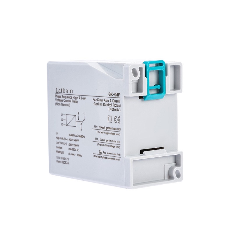 Phase sequence protector GK-04F three-phase intelligent phase sequence protector, phase loss, phase error and three-phase unbalance protector detail image 3