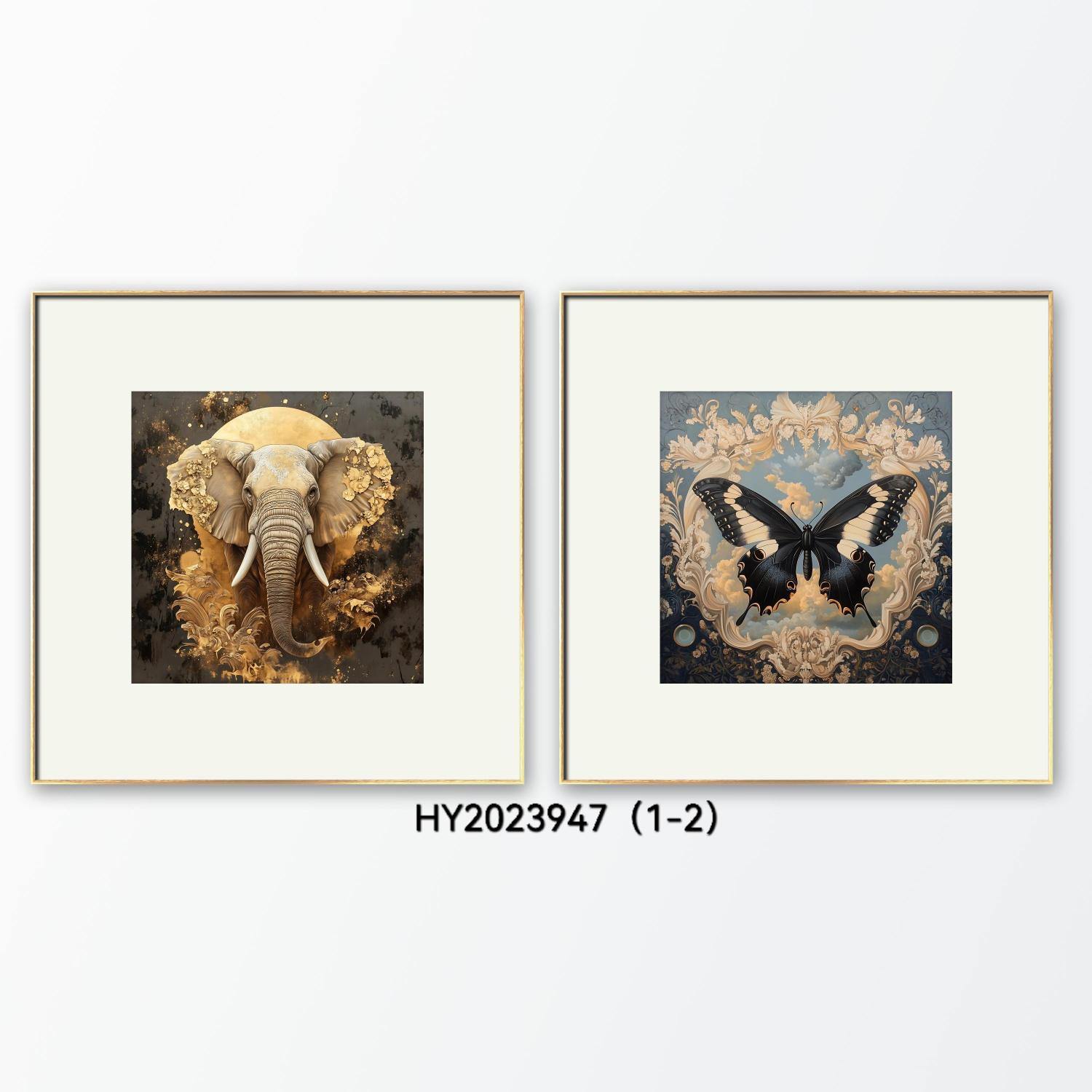 现代装饰画挂画年画仿古风格 玄关画壁画家饰艺术品 简约大气家居装饰品