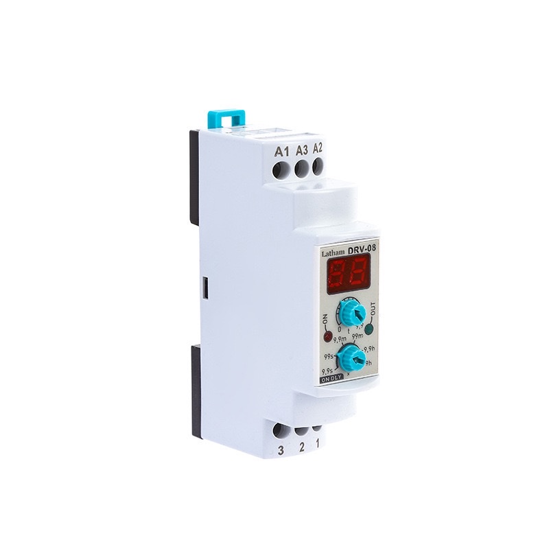 定时继电器DRV-08 可调时间控制器模块 时间继电器通断电延迟断开详情图4