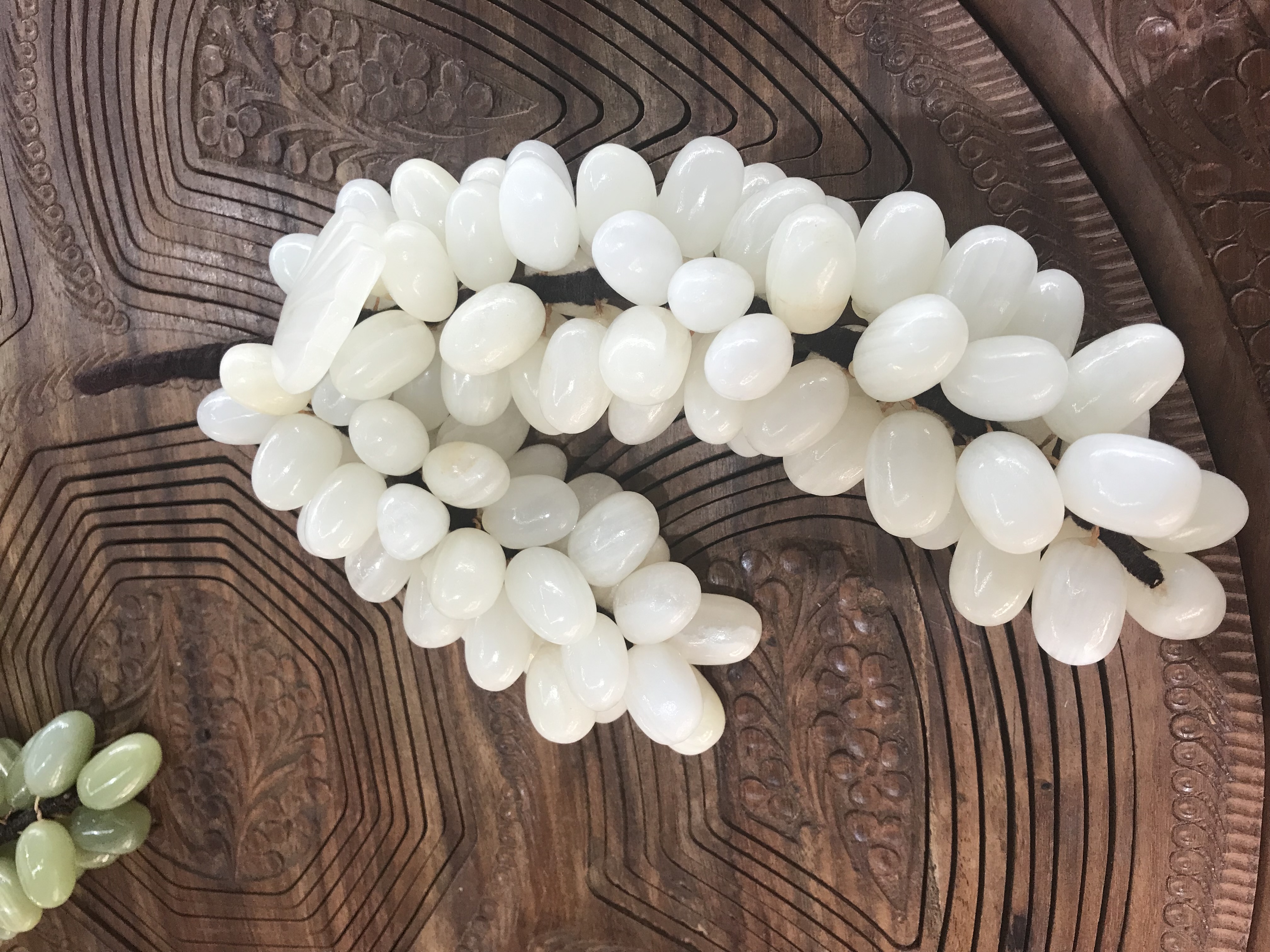 巴基斯坦天然玉石玉葡萄#硕果累累#多子多福