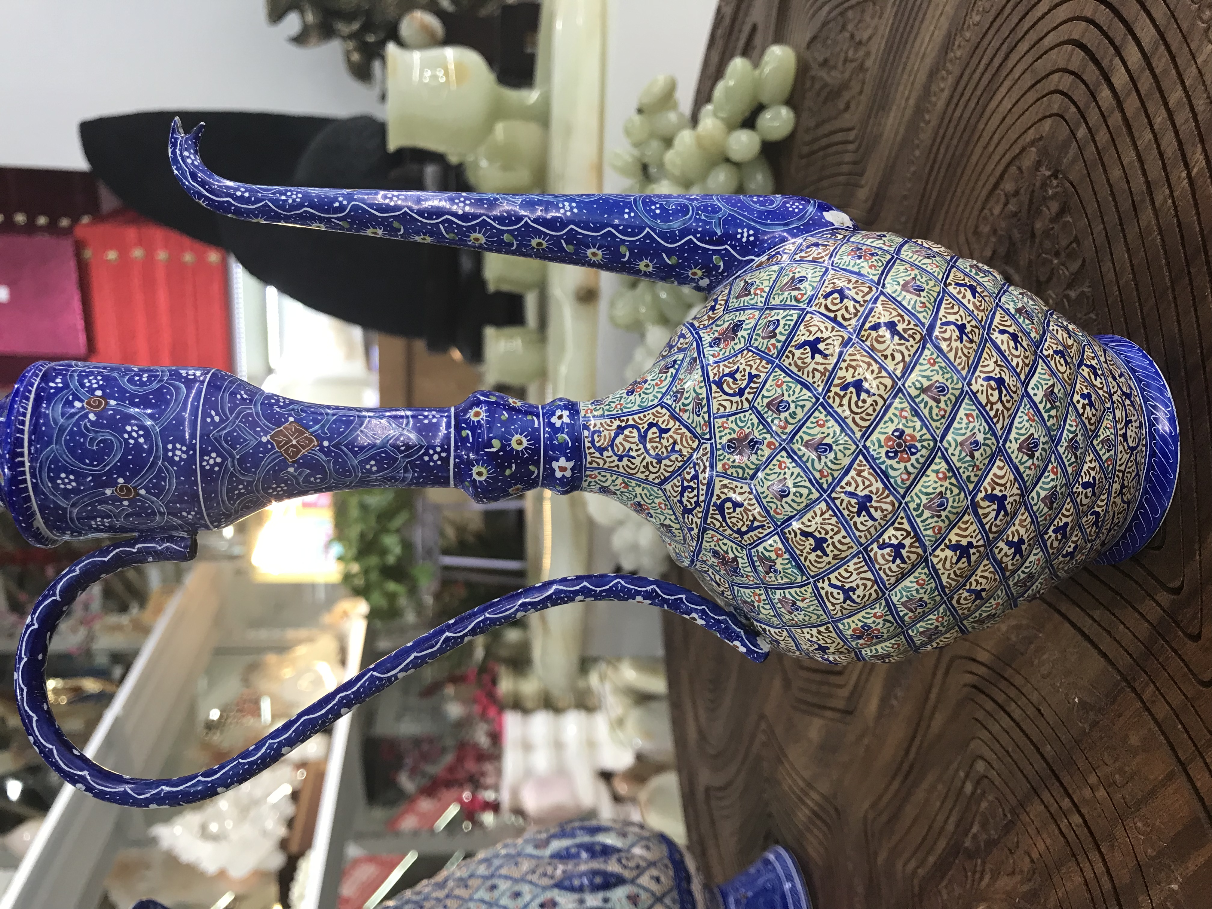 伊朗彩绘艺术品#手工艺作品#彩绘铜制#私人定制详情图2