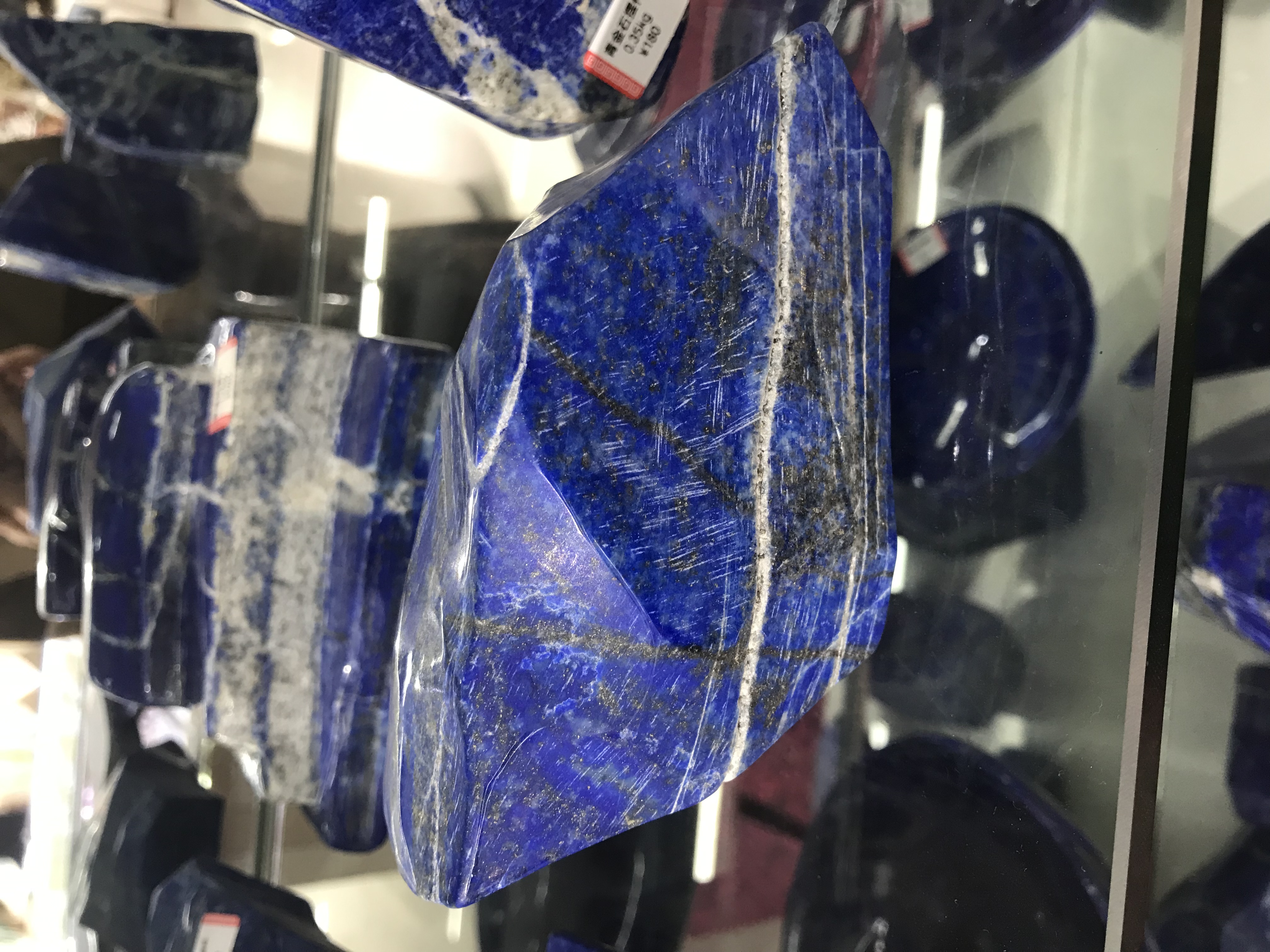 天然青金石摆件#能量之石