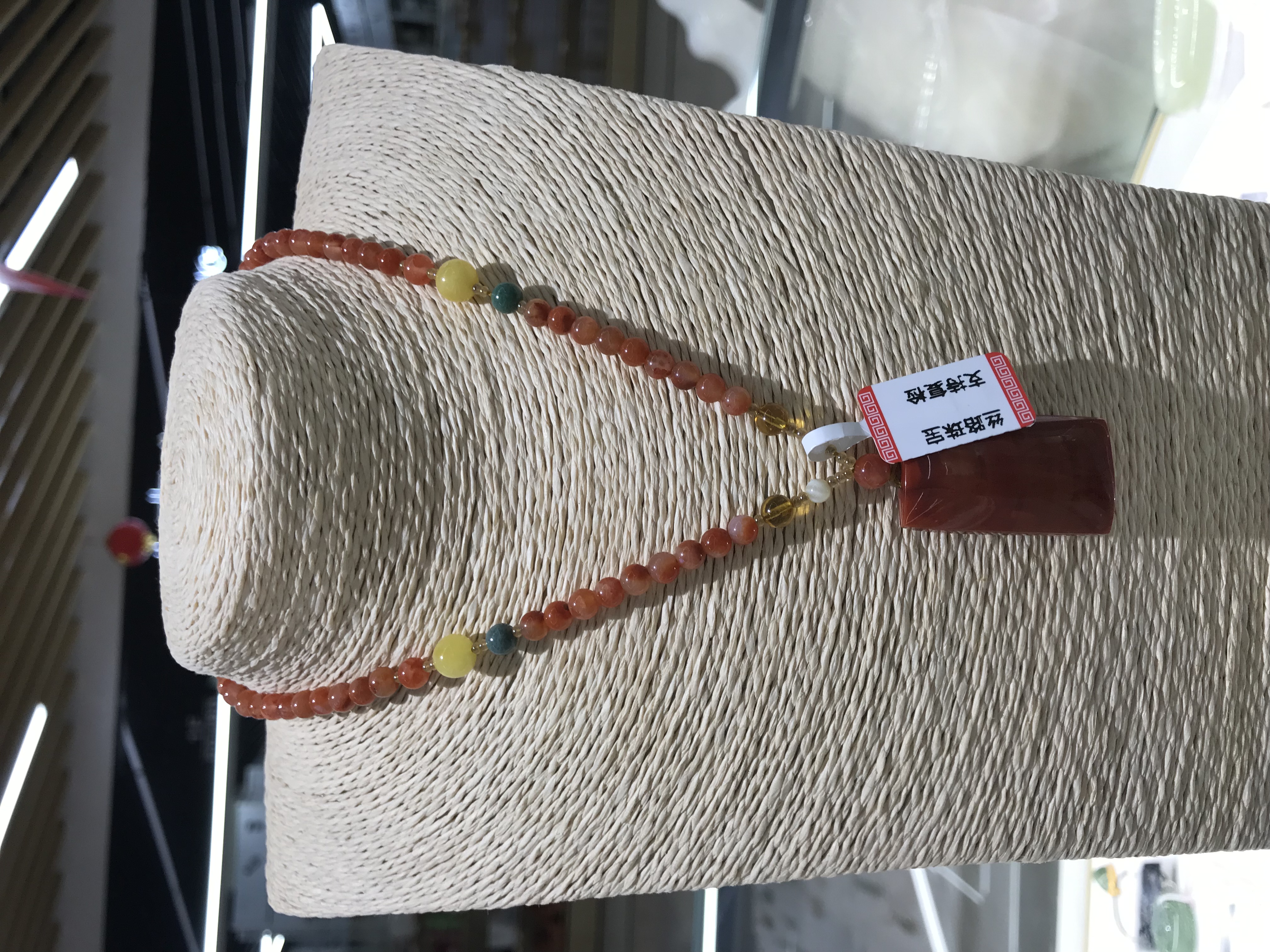 原创设计风格#南红蜜蜡搭配设计#