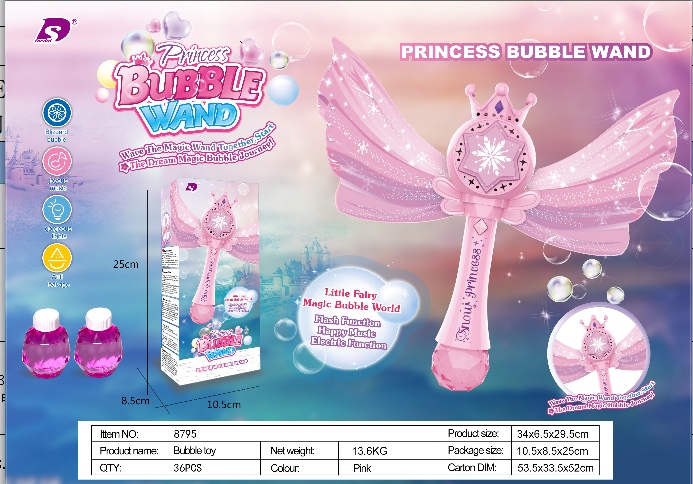 Kechao electric bubble machine, children's bubble-blowing handheld for infants and toddlers, 2025 new model camera bubble water automatic toy, children's toy Item Picture