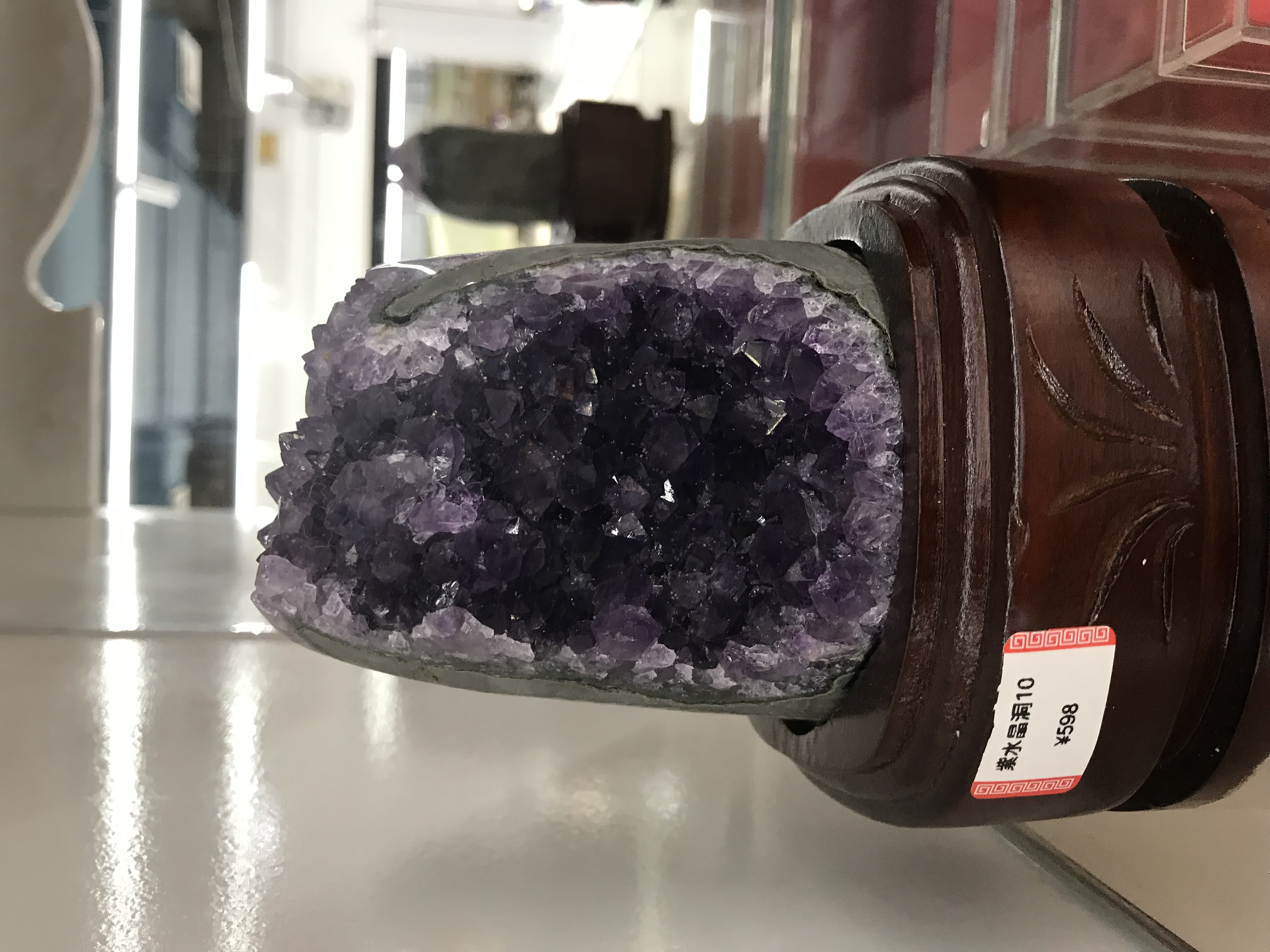 水晶球原石工艺品 艺术收藏品 纯净透明水晶装饰品产品图