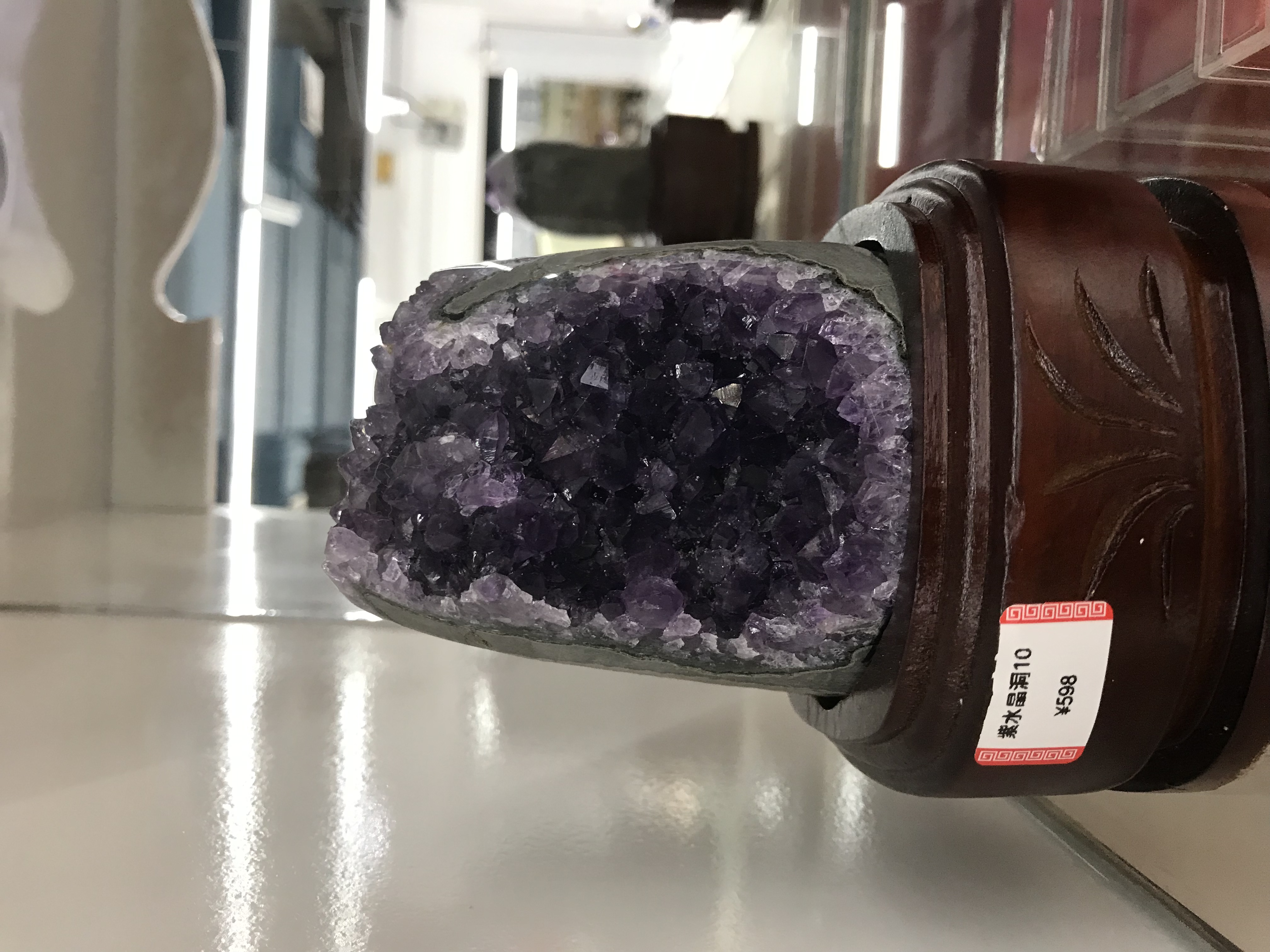 水晶球原石工艺品 艺术收藏品 纯净透明水晶装饰品