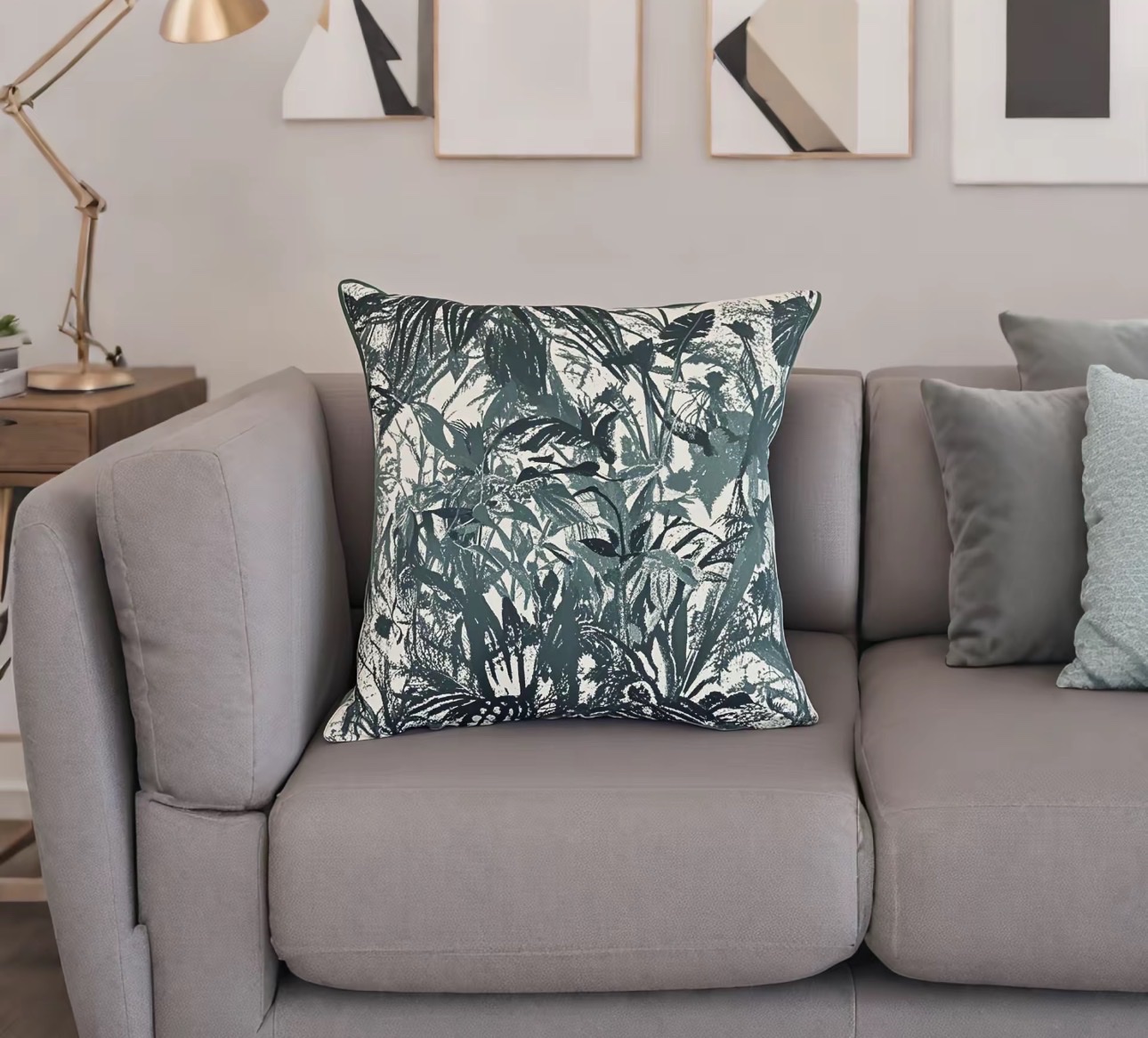 自然休闲个性抱枕套 沙发靠垫枕头套 一体式设计 舒适耐用 抱枕套装