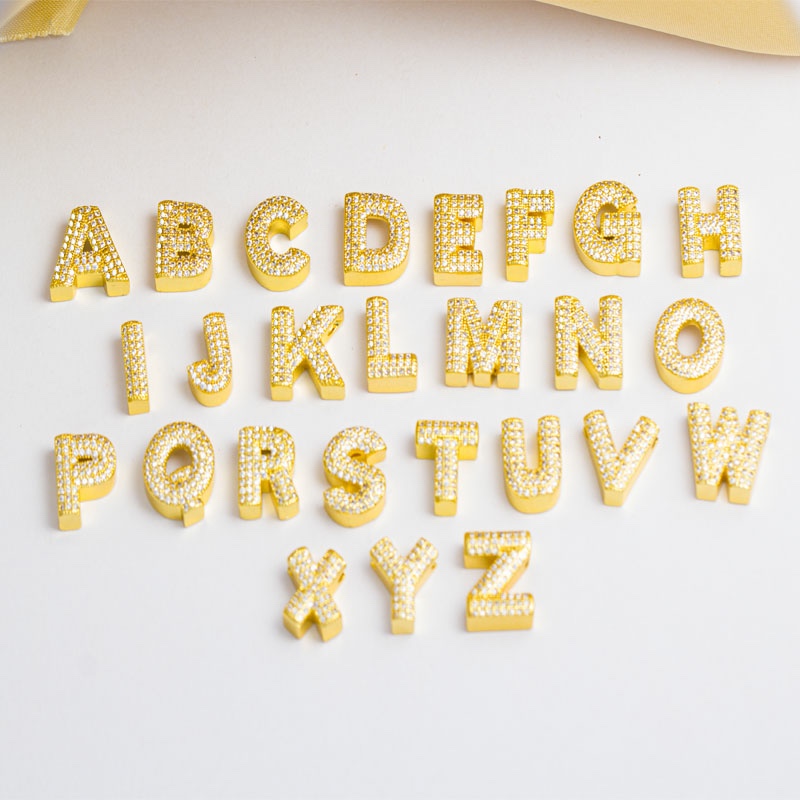 Letters, niche fashion and trendy accessories
