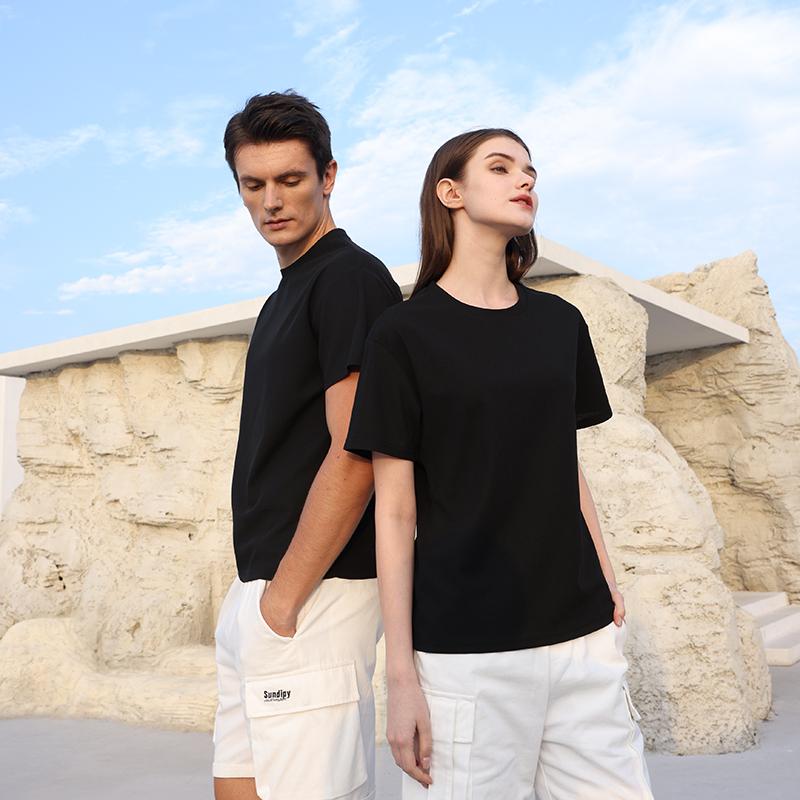 Cross-border Waffle quick-drying round-neck T-shirt, sports quick-drying clothes 220g/㎡ men's short-sleeved T-shirt, advertising shirt, cultural shirt, men's casual clothes, comfortable and breathable advertising shirt, T-shirt, trendy and fashionable men's new style Item Picture