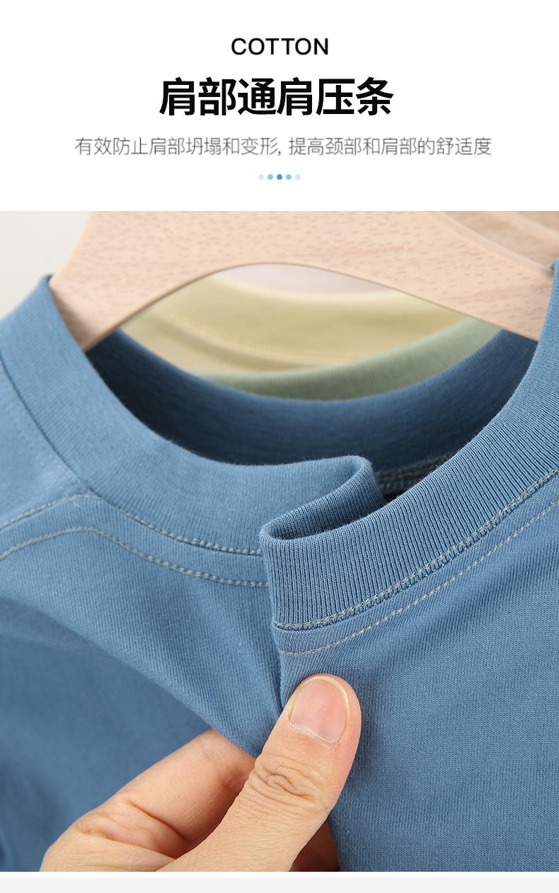 Cross-Border 230G/㎡ 100% Unise-Friendly Short-Sleeved T-Shirt, Pure Cotton Advertising Shirt, Cultural Shirt, Men's Casual Wear, Fashionable And Trendy Advertising Shirt, T-Shirt, Comfortable And Breathable Base Shirt undefined