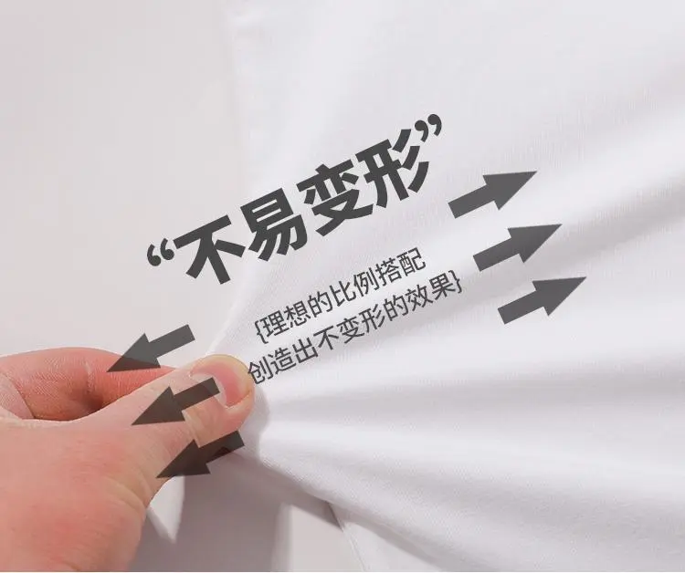 300g/㎡ 100% pure cotton short-sleeved T-shirt, men's and women's same style advertising shirt, men's casual wear, cultural shirt, advertising shirt, new style fashionable and comfortable detail image 13