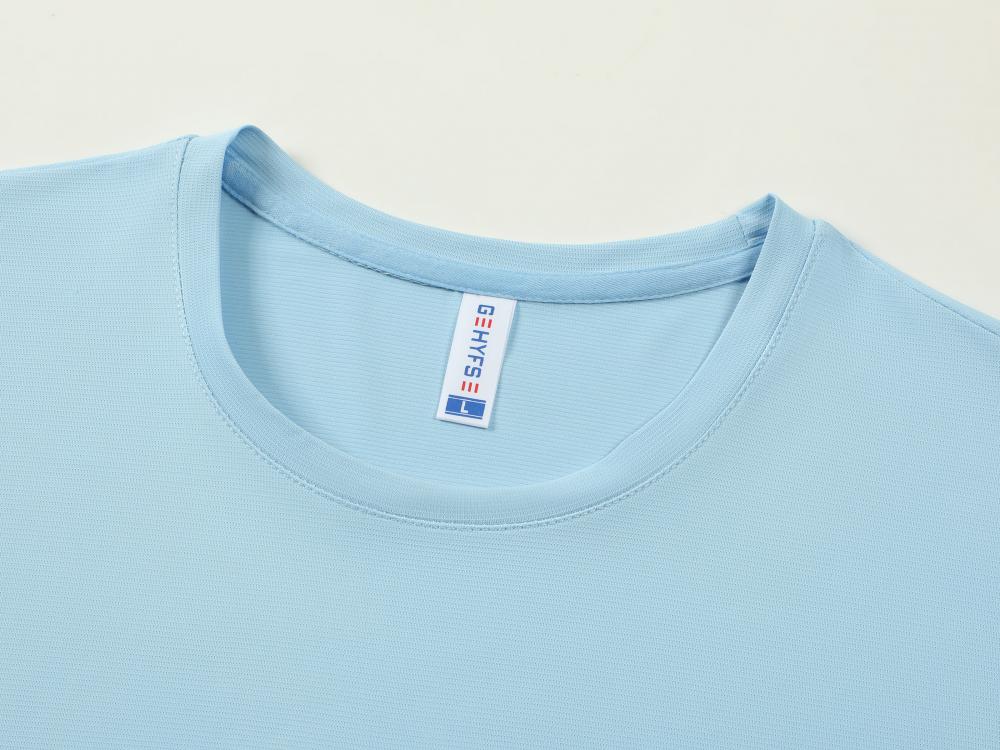The New Cross-Border Women's Clothing, The Jin Ammonia Round Neck Quick-Drying Sports Short-Sleeved Women's T-Shirt, Is A Fashionable And Casual Wear That Is Comfortable And Breathable. It Is A Must-Have Style For Summer undefined