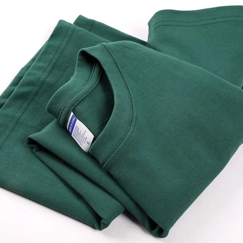 300g/㎡ 100% pure cotton short-sleeved T-shirt, men's and women's same style advertising shirt, men's casual wear, cultural shirt, advertising shirt, new style fashionable and comfortable detail image 5