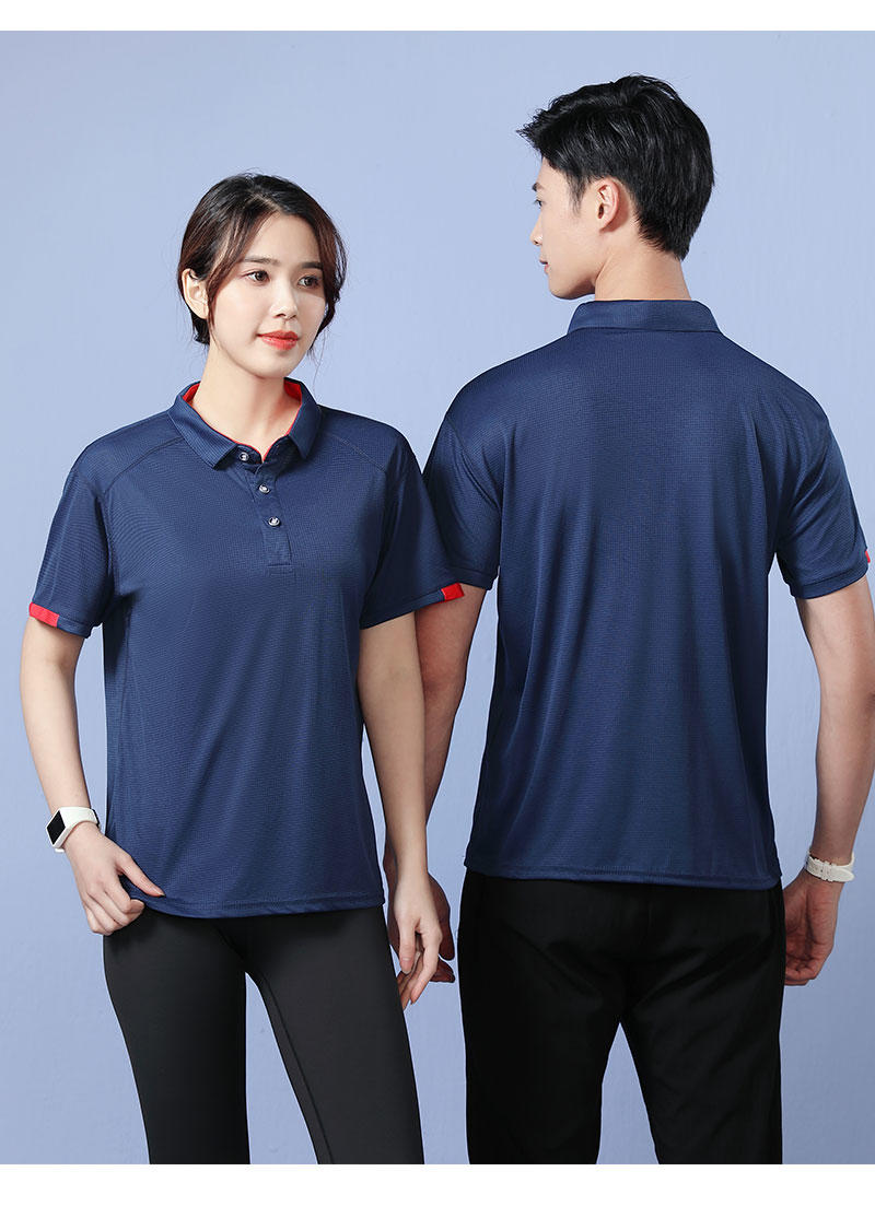 Waffger Quick-Drying Sportswear, Short-Sleeved Lapel Polo Advertising Shirt, Men's Casual Wear, Cultural Shirt, Advertising Shirt, T-Shirt, Comfortable And Breathable New Style Application Scenario