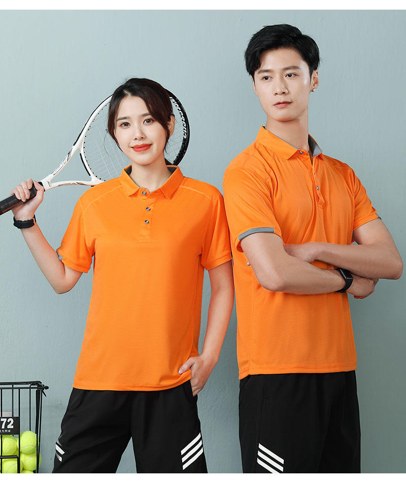 Waffger Quick-Drying Sportswear, Short-Sleeved Lapel Polo Advertising Shirt, Men's Casual Wear, Cultural Shirt, Advertising Shirt, T-Shirt, Comfortable And Breathable New Style details Picture