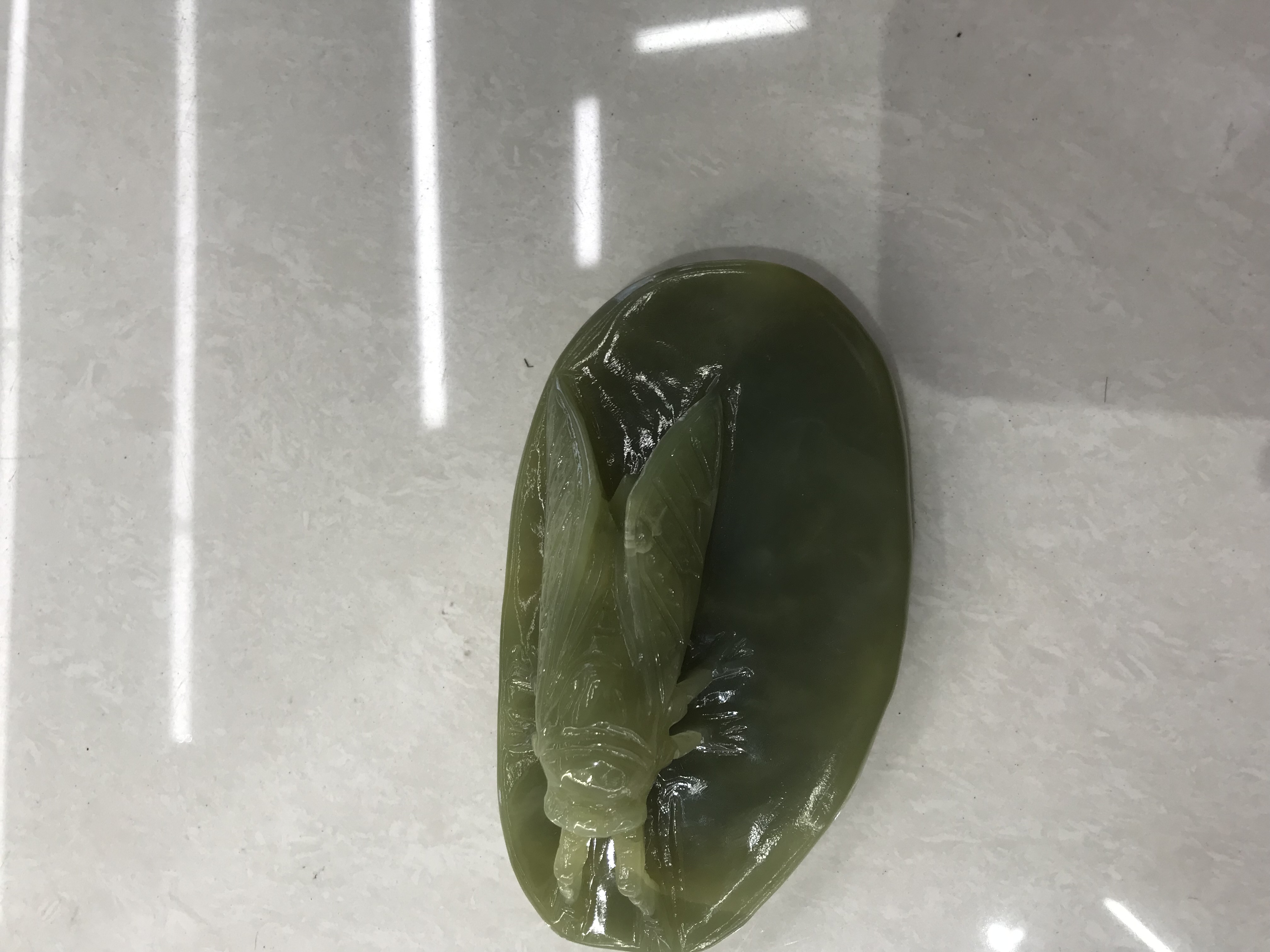 巴基斯坦玉石摆件#一鸣惊人#摆件