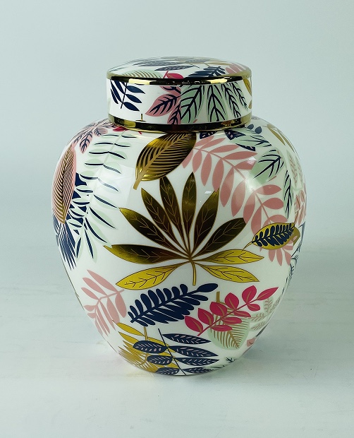 New Chinese-style mini general jar ceramic vase, new flower arrangement for living room, new Chinese-style tea table and table, home small ornaments, ceramic handicrafts detail image 4