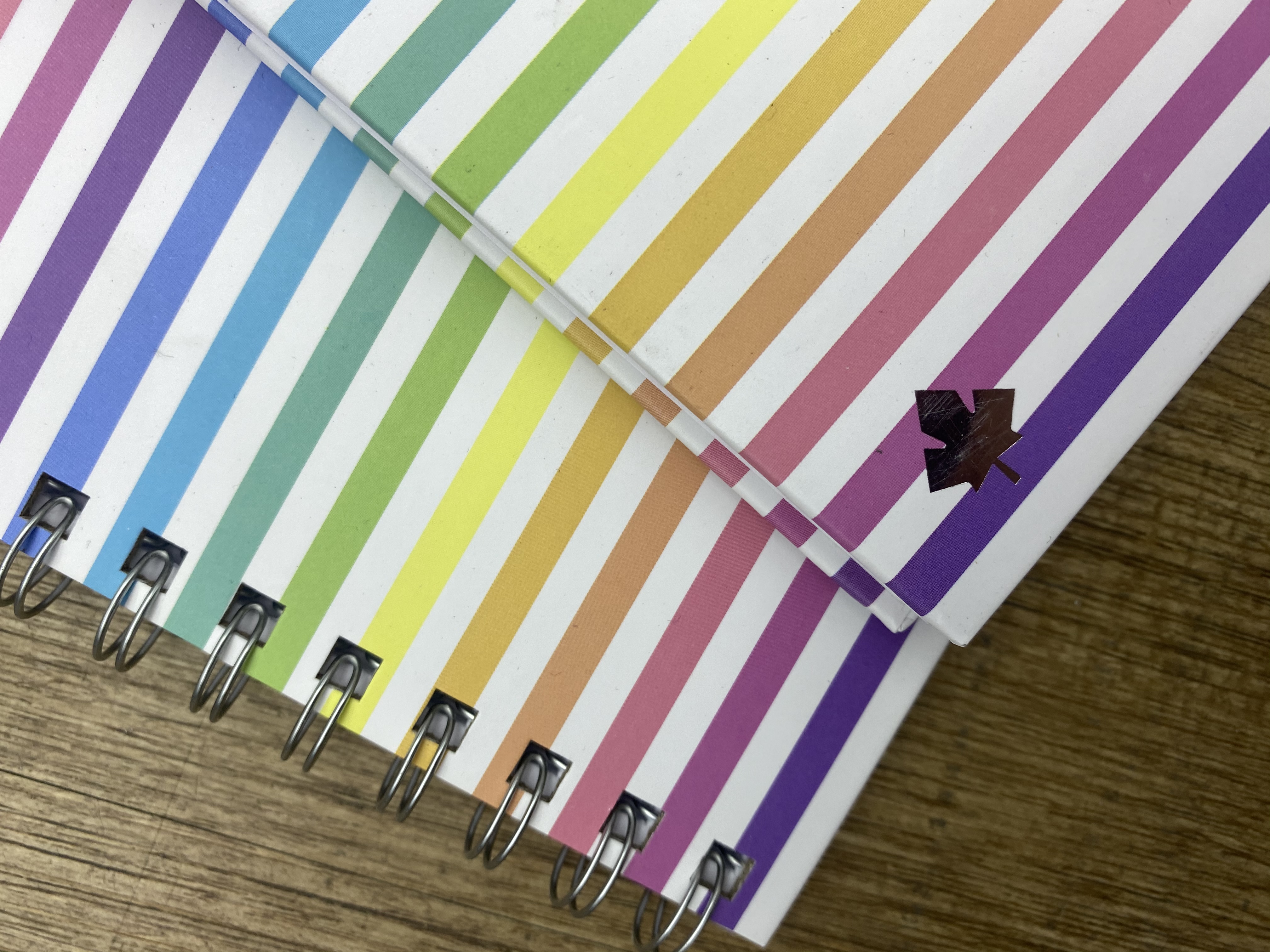 Huiji papelería nuevos productos cuaderno cuaderno turco serie arco iris A5 material de oficina para estudiantes cuaderno personalizado notepad Application Scenario