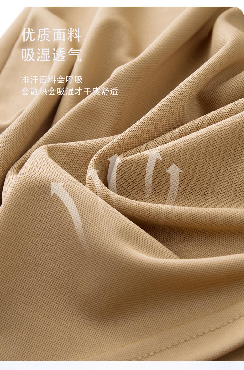 High-End Silk And Cotton Short-Sleeved Lapel Polo Advertising Shirts For Both Men And Women, Men's Casual Wear, Cultural Shirts, Advertising Shirts, Lapel Polo, Comfortable And Breathable details Picture