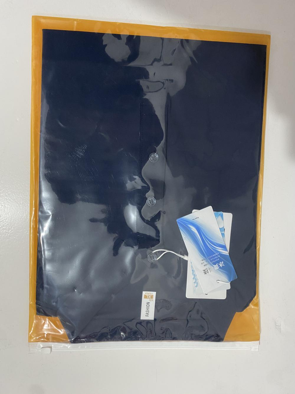 Cross-border brocade, seamless lapel, quick-drying ice, cool silk Polo men's short-sleeved advertising shirt, cultural shirt, men's casual wear, comfortable, breathable and fashionable new style detail image 17