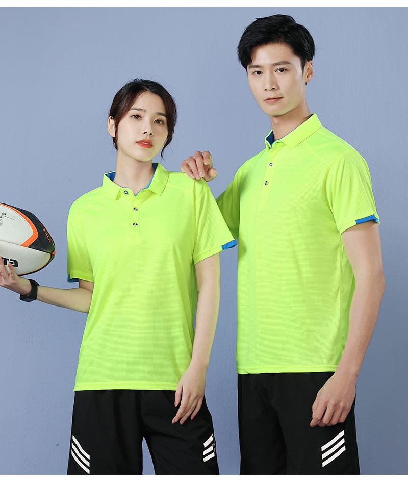 Waffger Quick-Drying Sportswear, Short-Sleeved Lapel Polo Advertising Shirt, Men's Casual Wear, Cultural Shirt, Advertising Shirt, T-Shirt, Comfortable And Breathable New Style Specification drawing