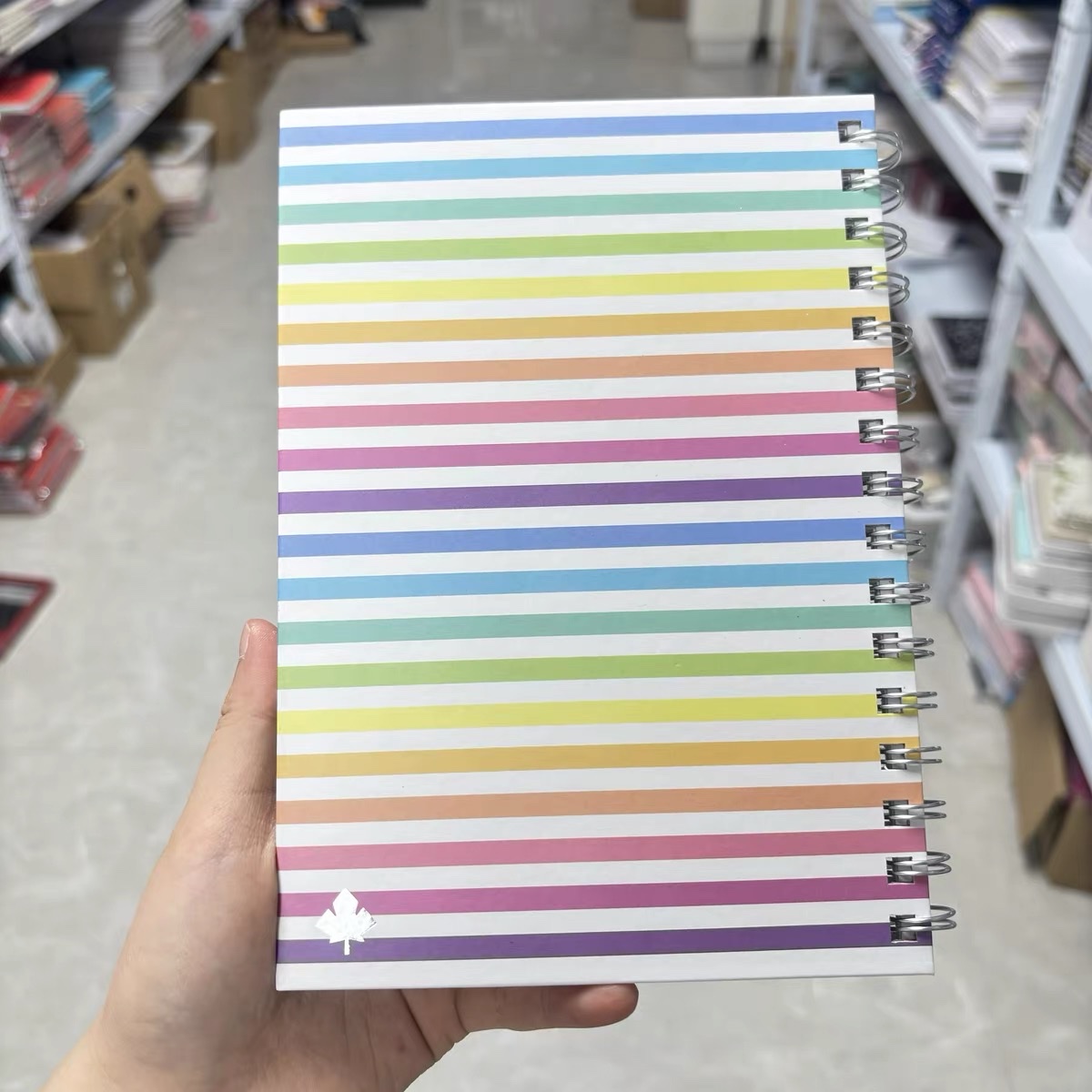 Huiji papelería nuevos productos cuaderno cuaderno turco serie arco iris A5 material de oficina para estudiantes cuaderno personalizado notepad