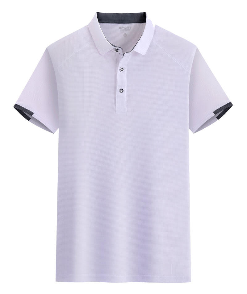 Waffger Quick-Drying Sportswear, Short-Sleeved Lapel Polo Advertising Shirt, Men's Casual Wear, Cultural Shirt, Advertising Shirt, T-Shirt, Comfortable And Breathable New Style undefined