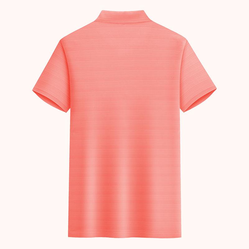 水晶弹力丝速干运动服男女同款短袖翻领polo 广告衫男式休闲衣服 文化衫广告衫T恤 舒适透气时尚潮流详情图15
