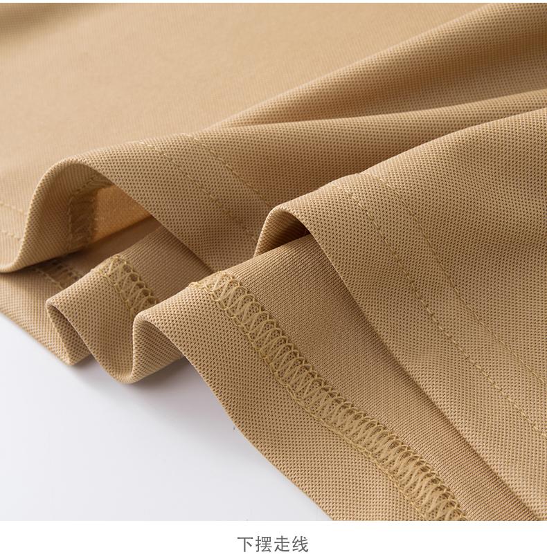 High-End Silk And Cotton Short-Sleeved Lapel Polo Advertising Shirts For Both Men And Women, Men's Casual Wear, Cultural Shirts, Advertising Shirts, Lapel Polo, Comfortable And Breathable undefined