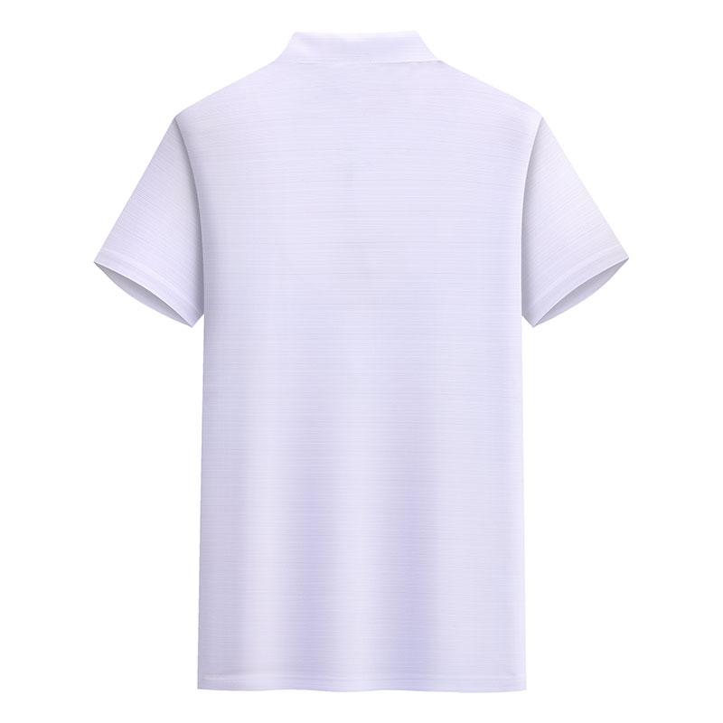 水晶弹力丝速干运动服男女同款短袖翻领polo 广告衫男式休闲衣服 文化衫广告衫T恤 舒适透气时尚潮流详情图17